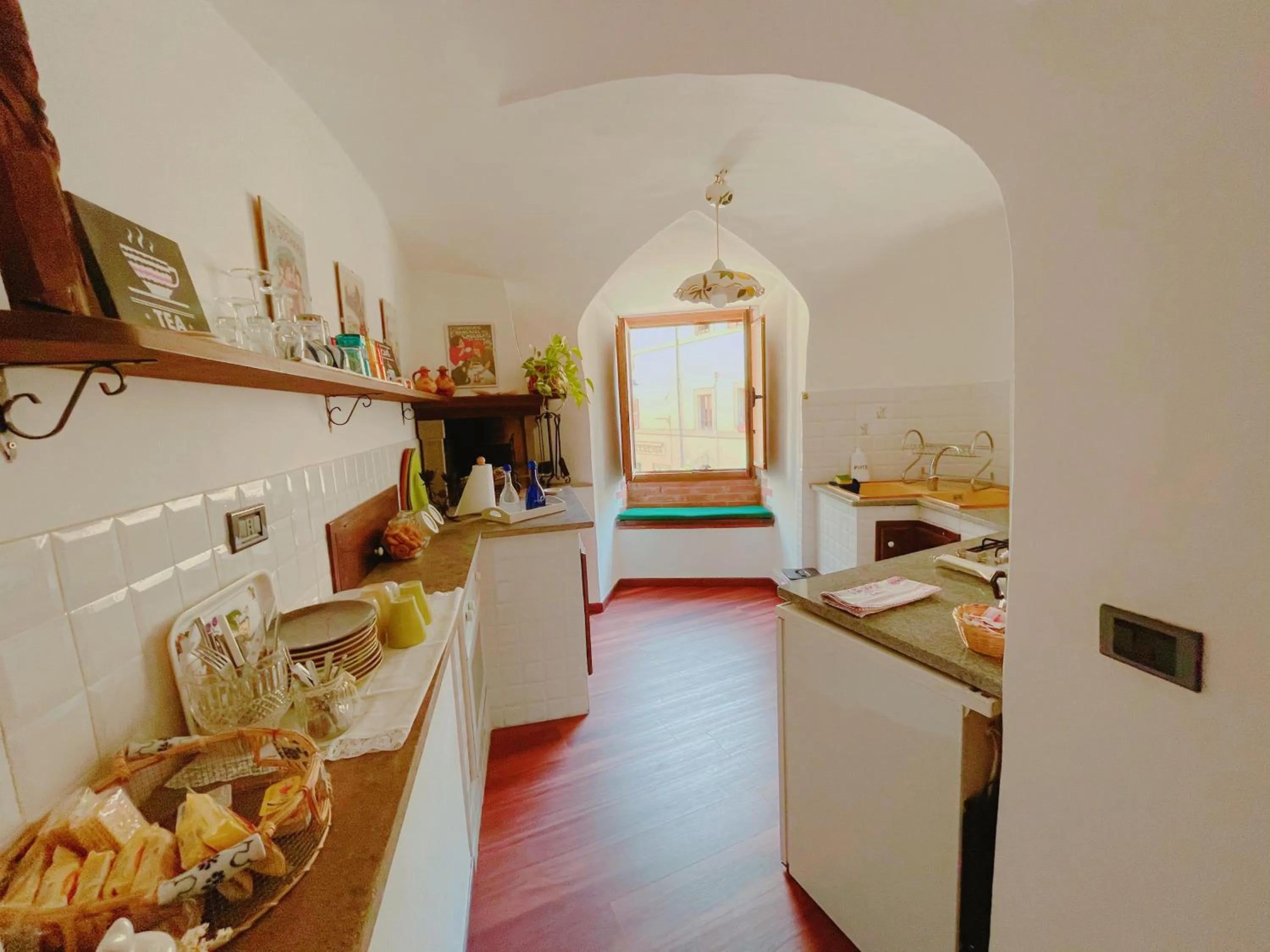 Kitchen or kitchenette in B&B Chiostro San Marco