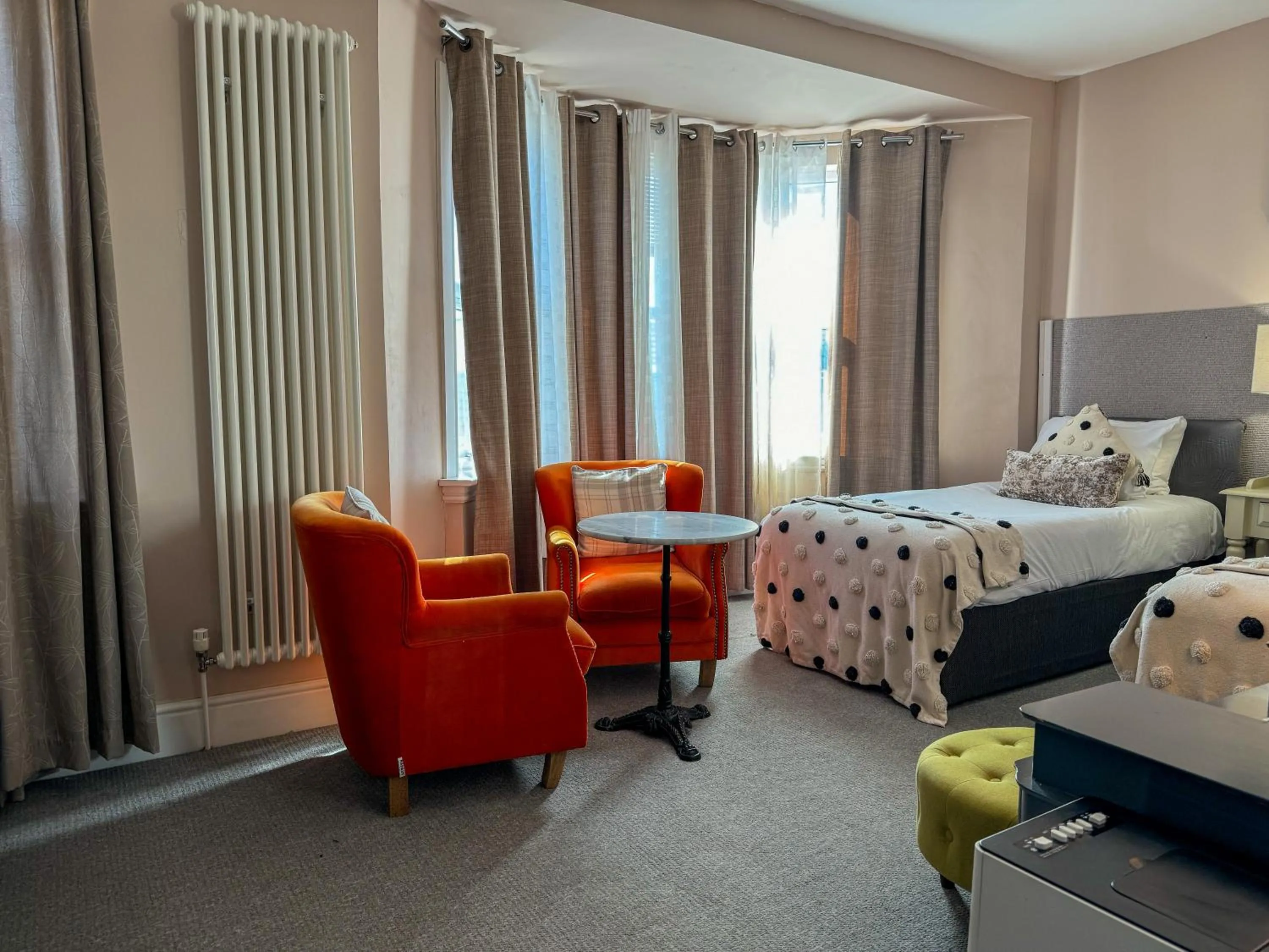 Bed in The Chatwal Boutique Hotel