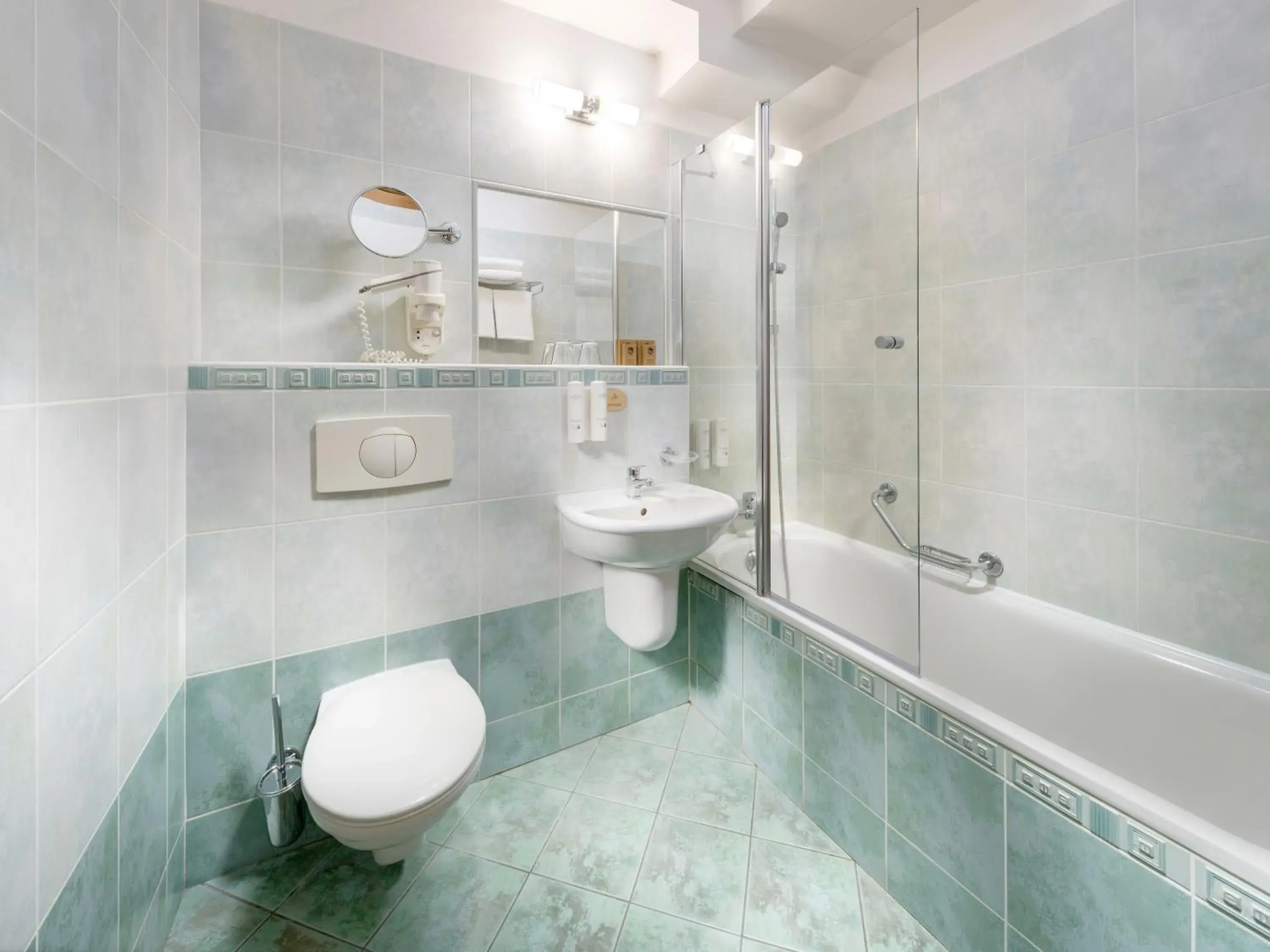 Bathroom in Clarion Congress Hotel Ostrava Bathroom in Clarion Congress Hotel Ostrava