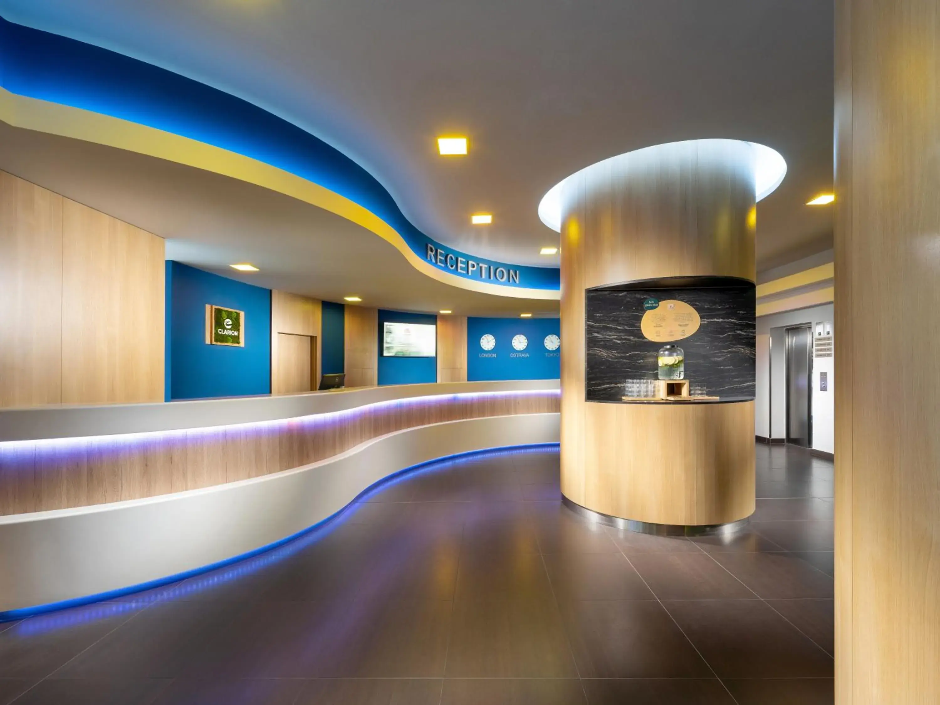 Lobby or reception in Clarion Congress Hotel Ostrava Lobby or reception in Clarion Congress Hotel Ostrava