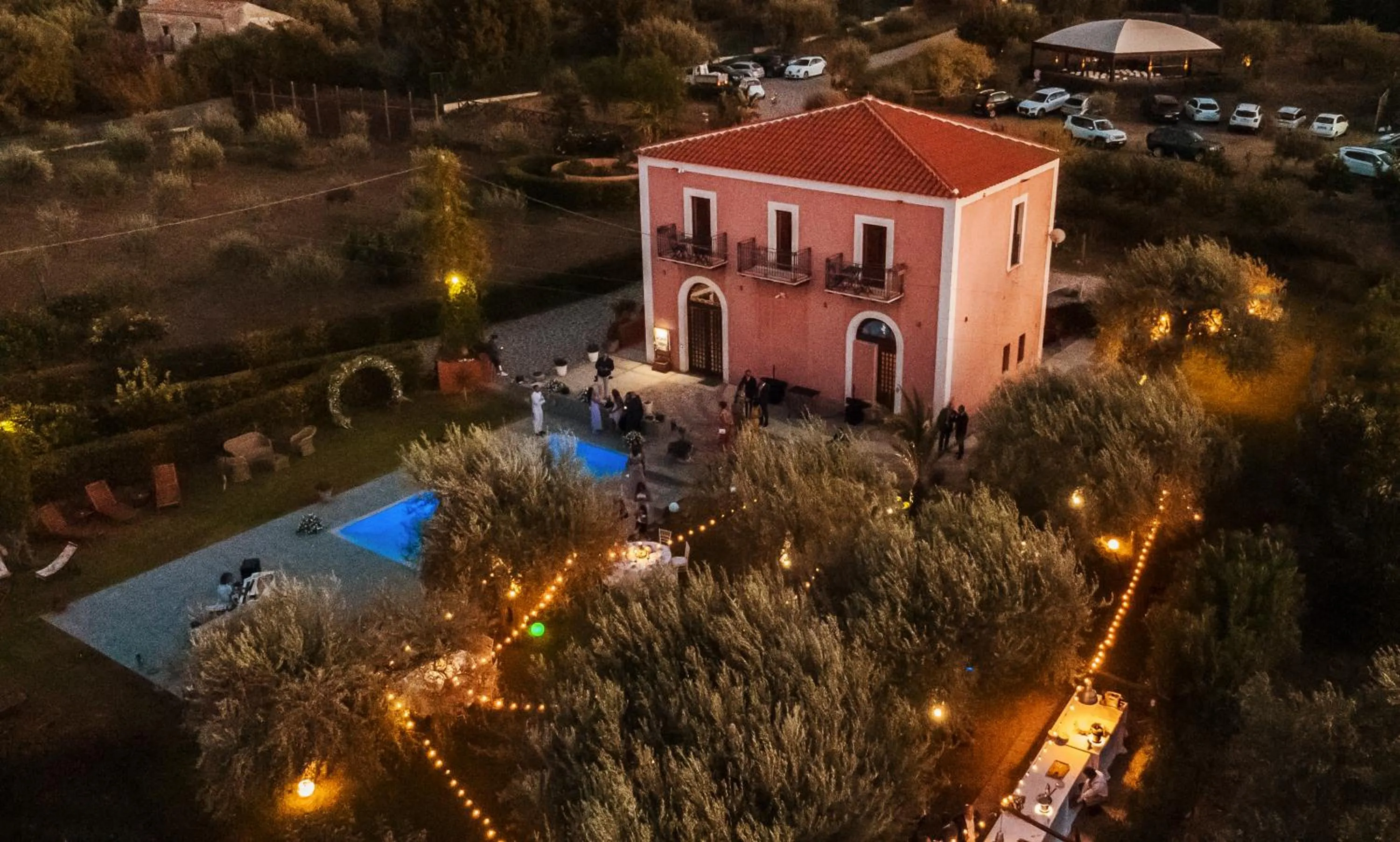 Bird's eye view in Il dono di Atena
