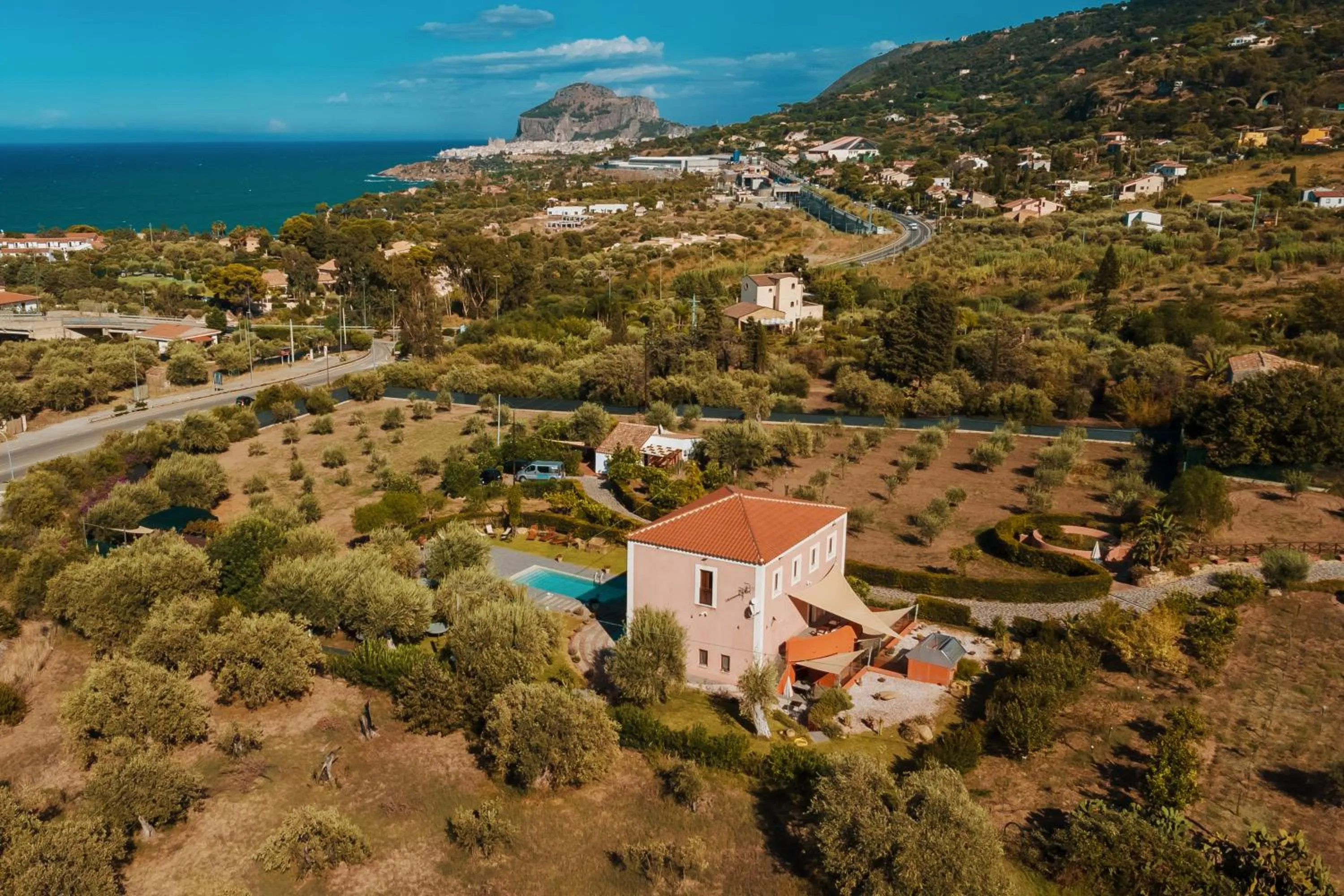 Bird's eye view in Il dono di Atena