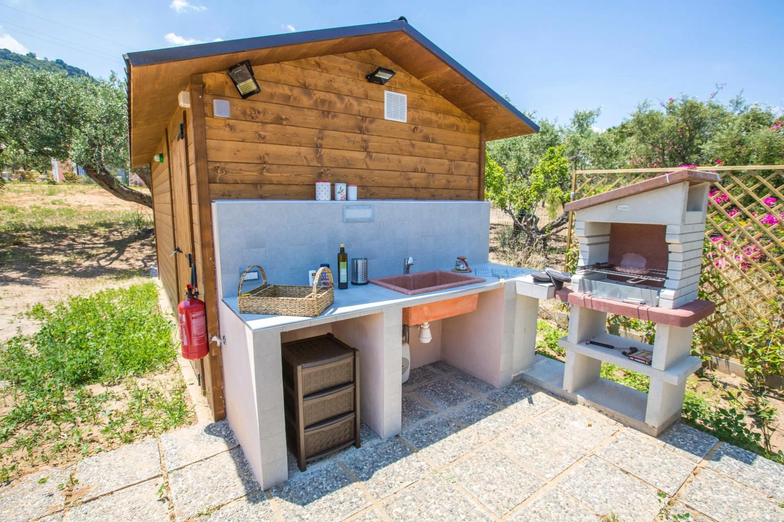 BBQ facilities in Il dono di Atena