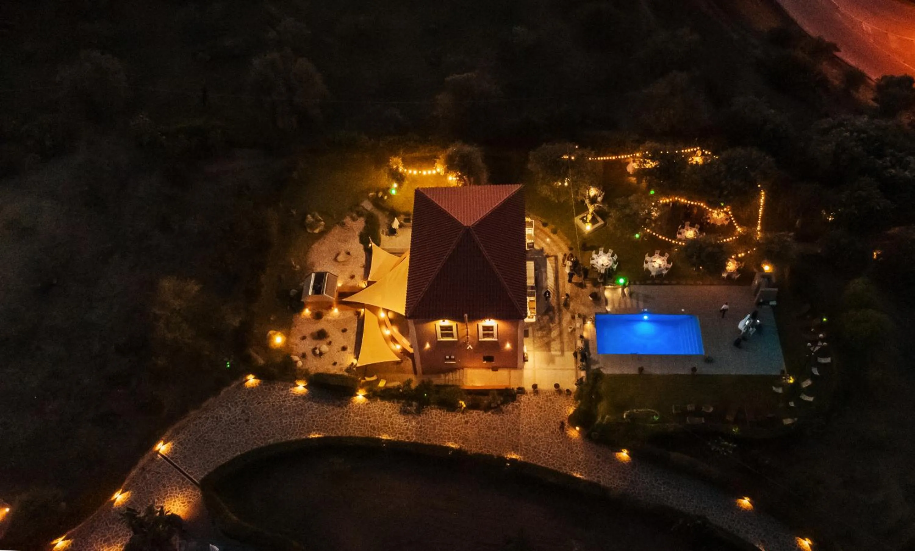 Bird's eye view in Il dono di Atena