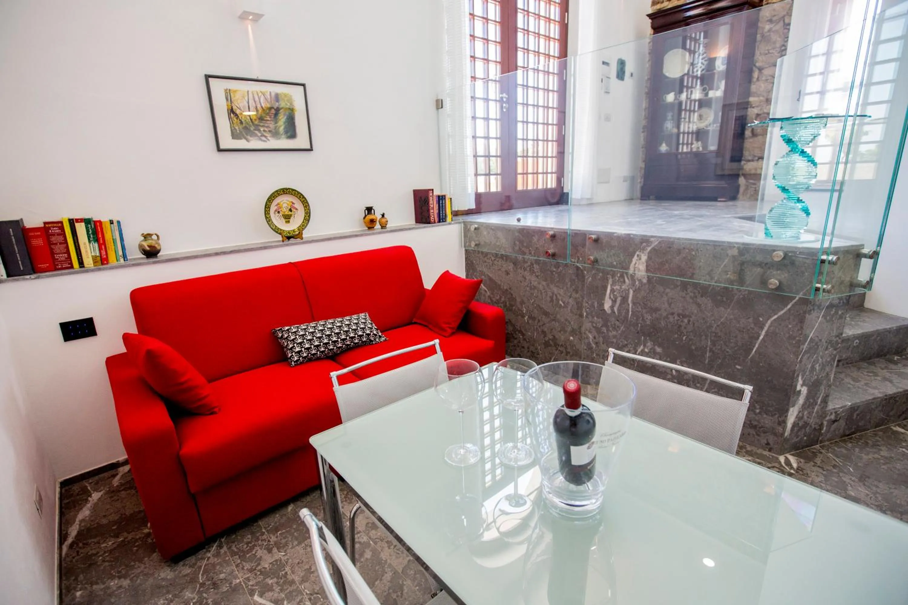 Living room in Il dono di Atena