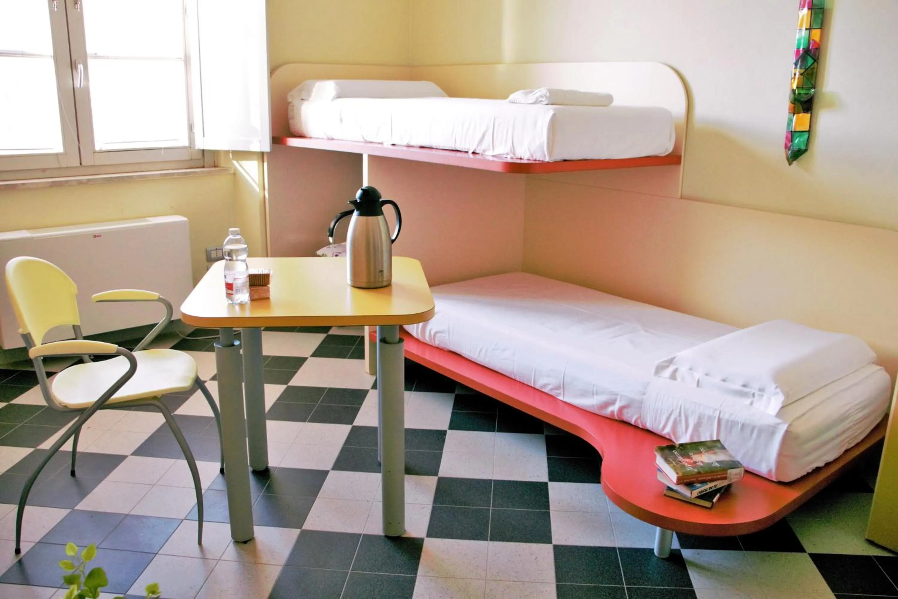 Bed in Ostello La Miniera