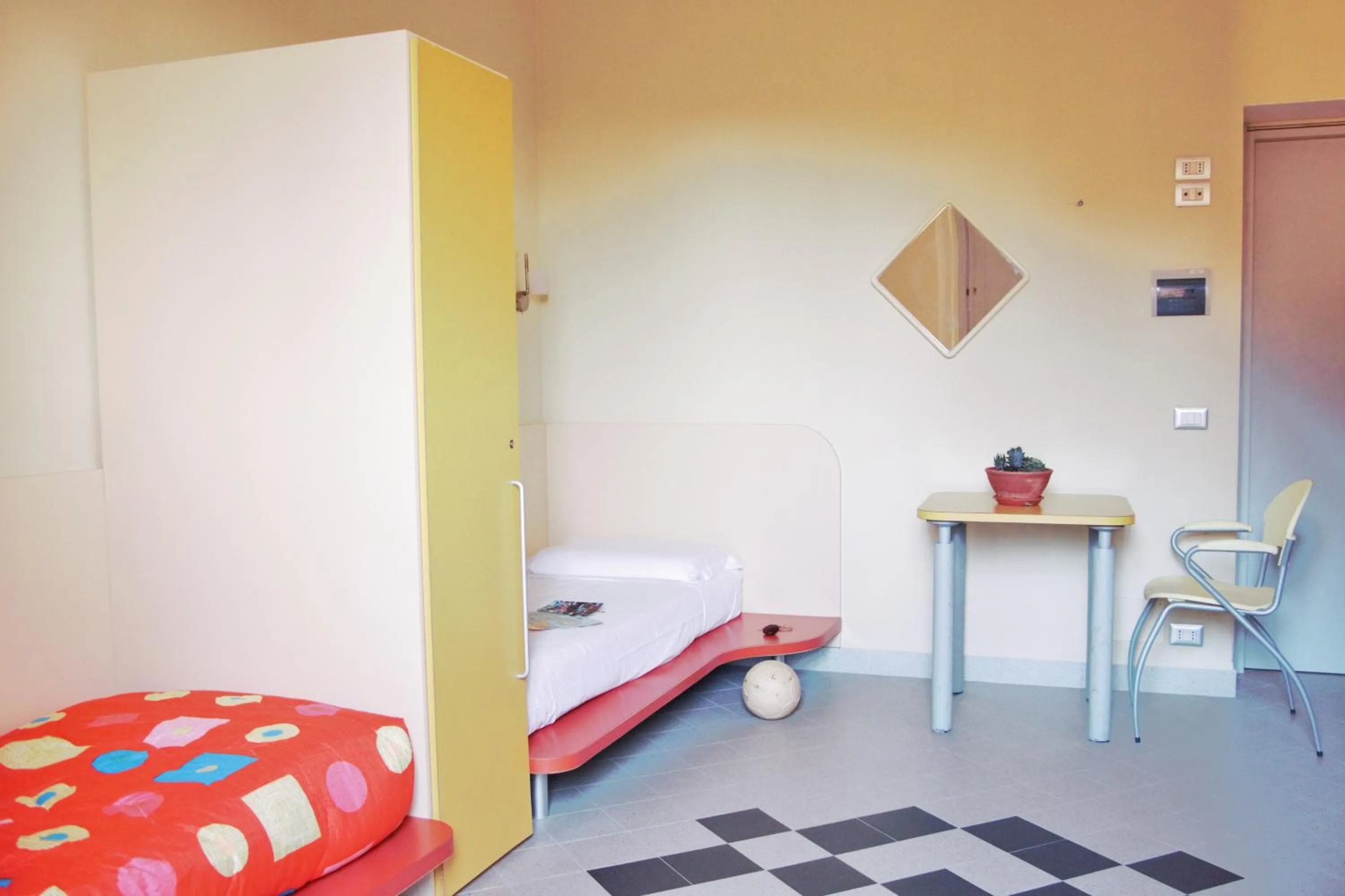 Bed in Ostello La Miniera