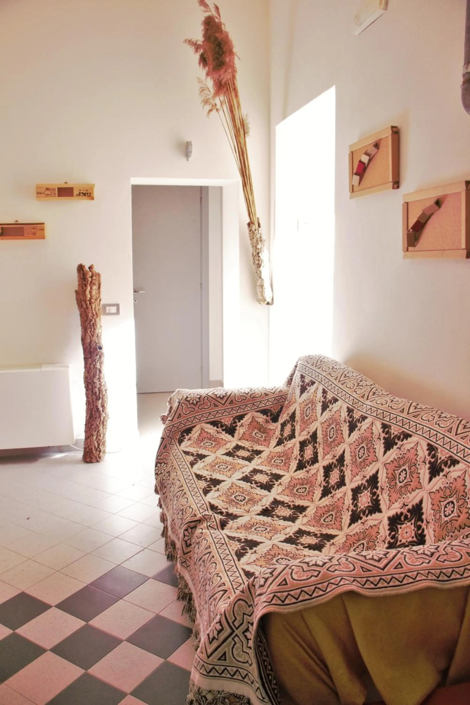 Floor plan, Bed in Ostello La Miniera