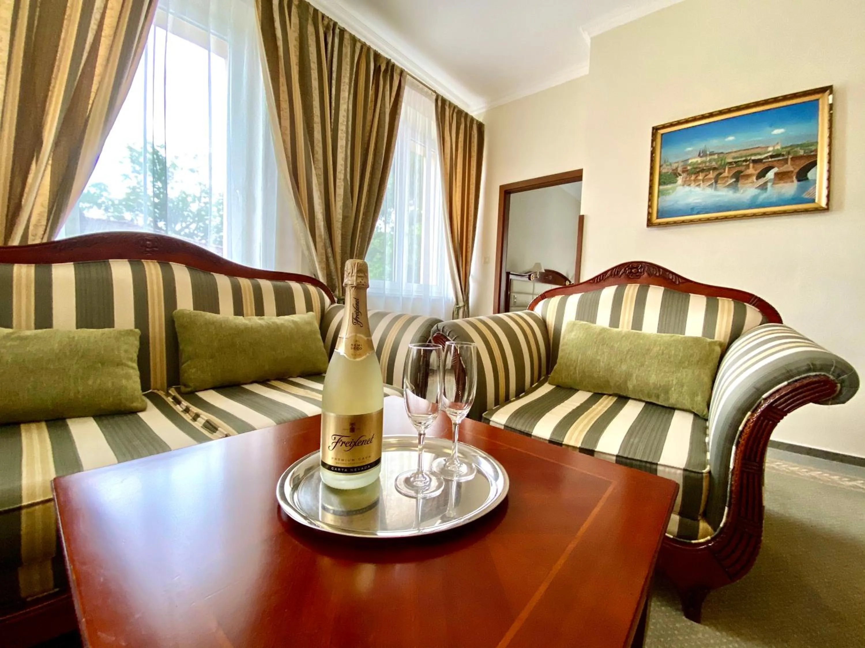 Living room in Hotel Giovanni Giacomo