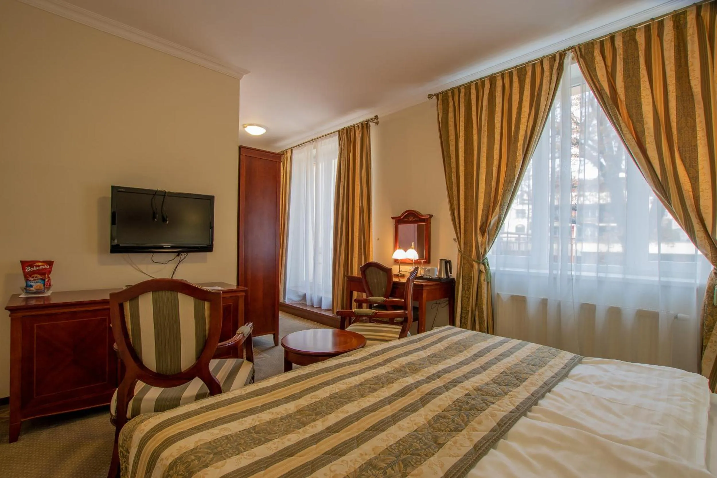 Bed in Hotel Giovanni Giacomo