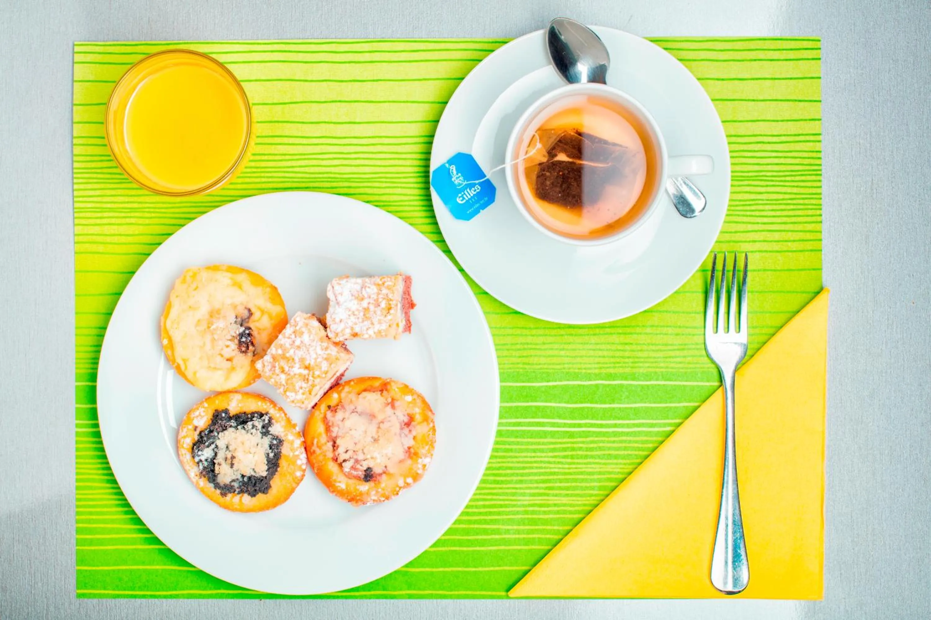 Buffet breakfast in Hotel Clement