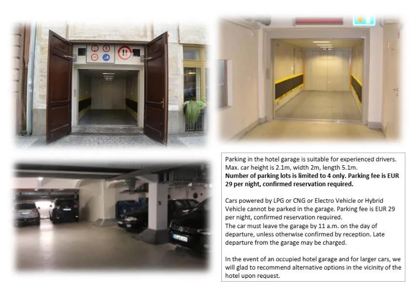 Parking in Hotel Clement
