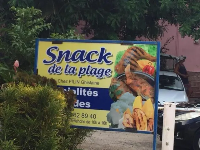 Restaurant/places to eat in TI PARADIS DE l'ANSE FIGUIER VILLA voir site vacances en martinique