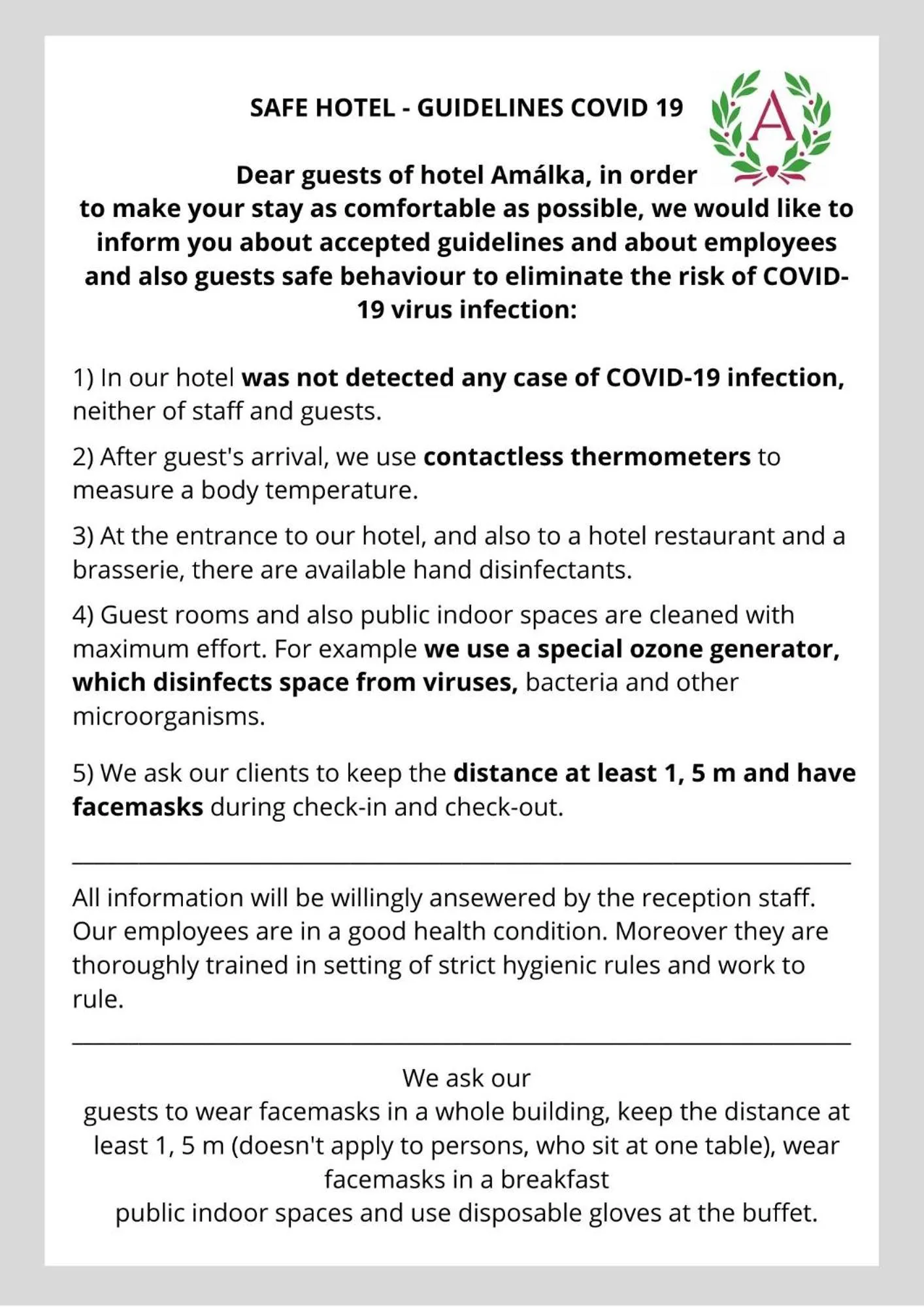 Activities in Amálka u Řípu