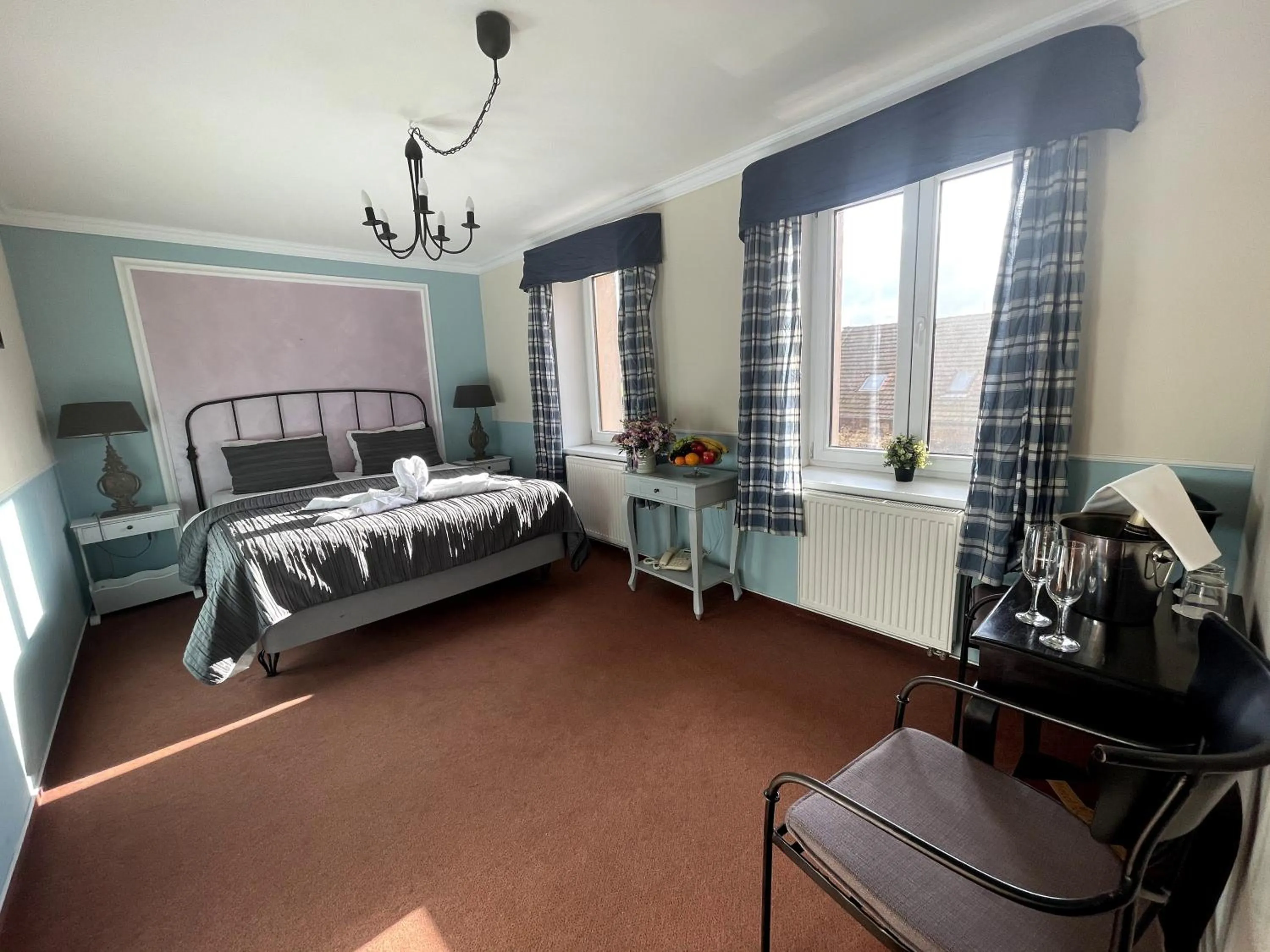 Photo of the whole room, Bed in Amálka u Řípu