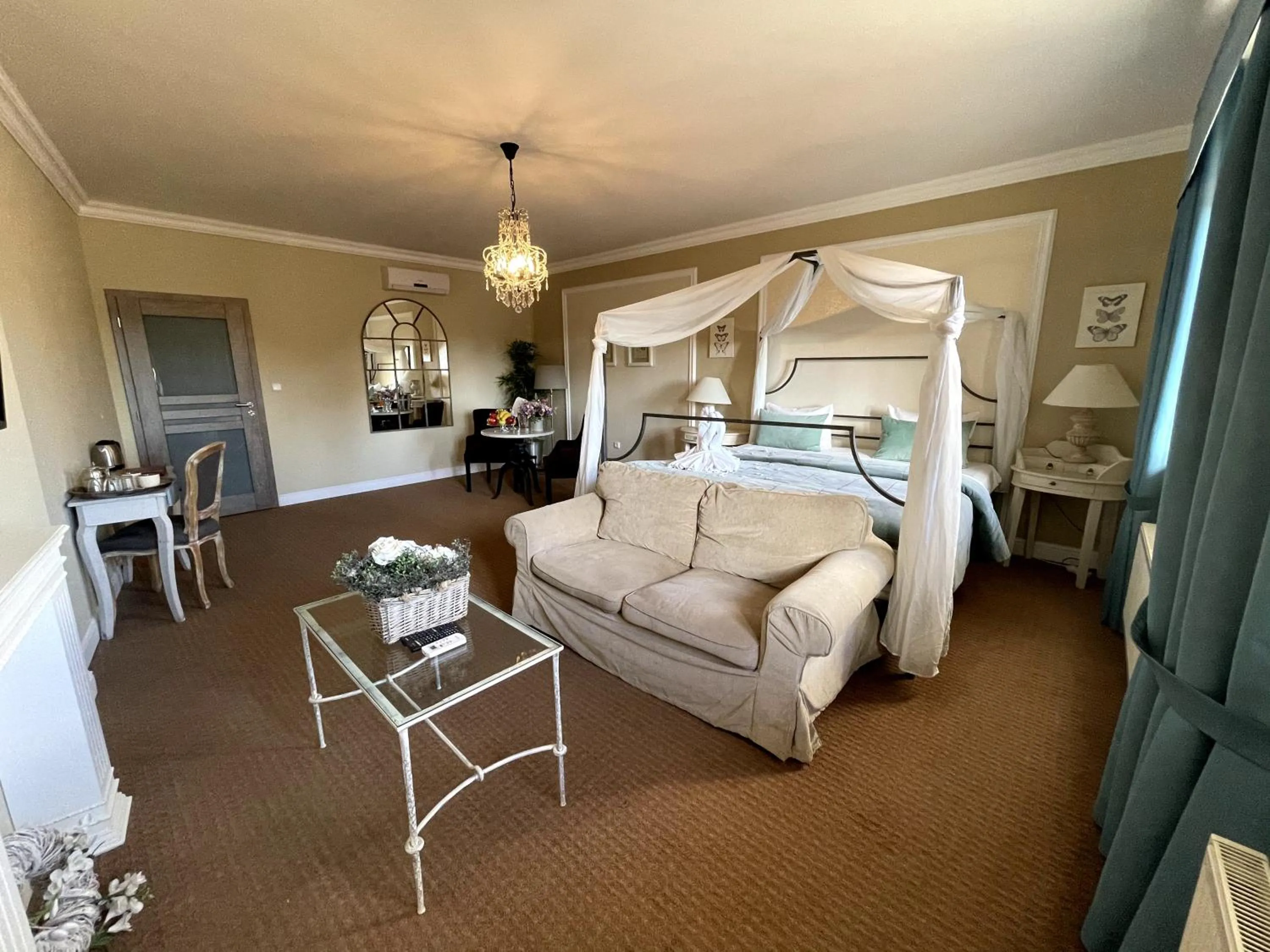 Photo of the whole room, Bed in Amálka u Řípu