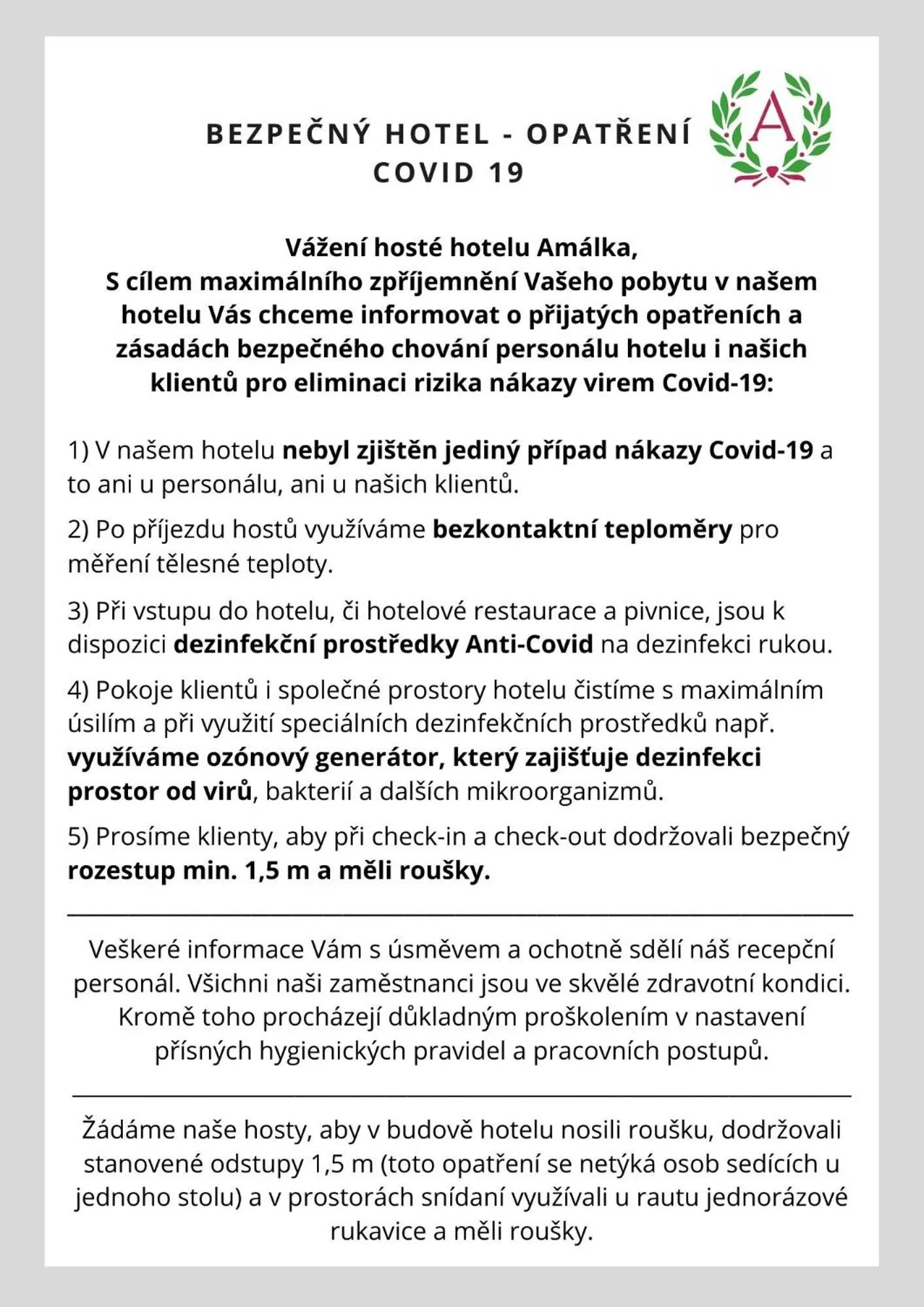 Activities in Amálka u Řípu