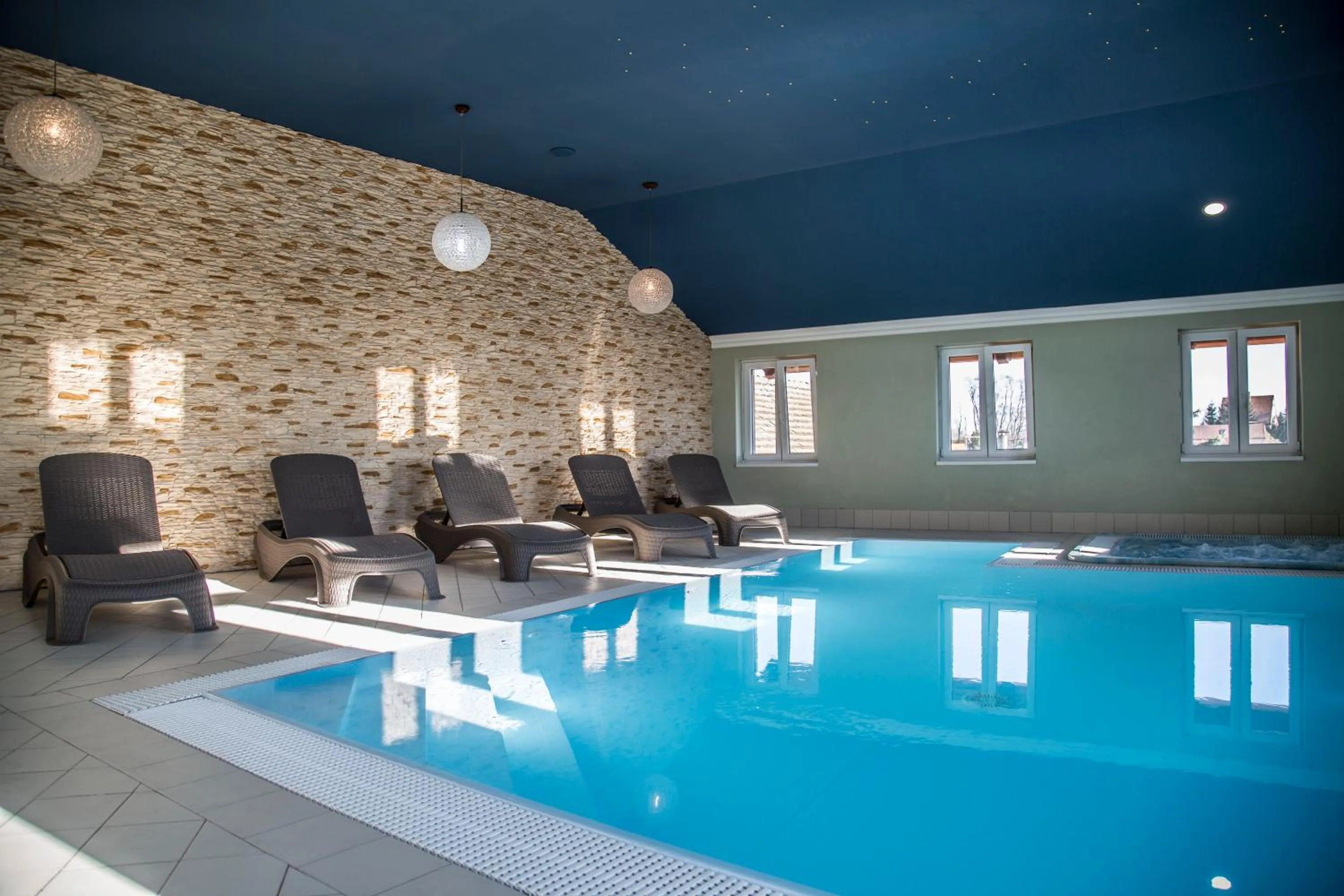 Swimming pool in Amálka u Řípu