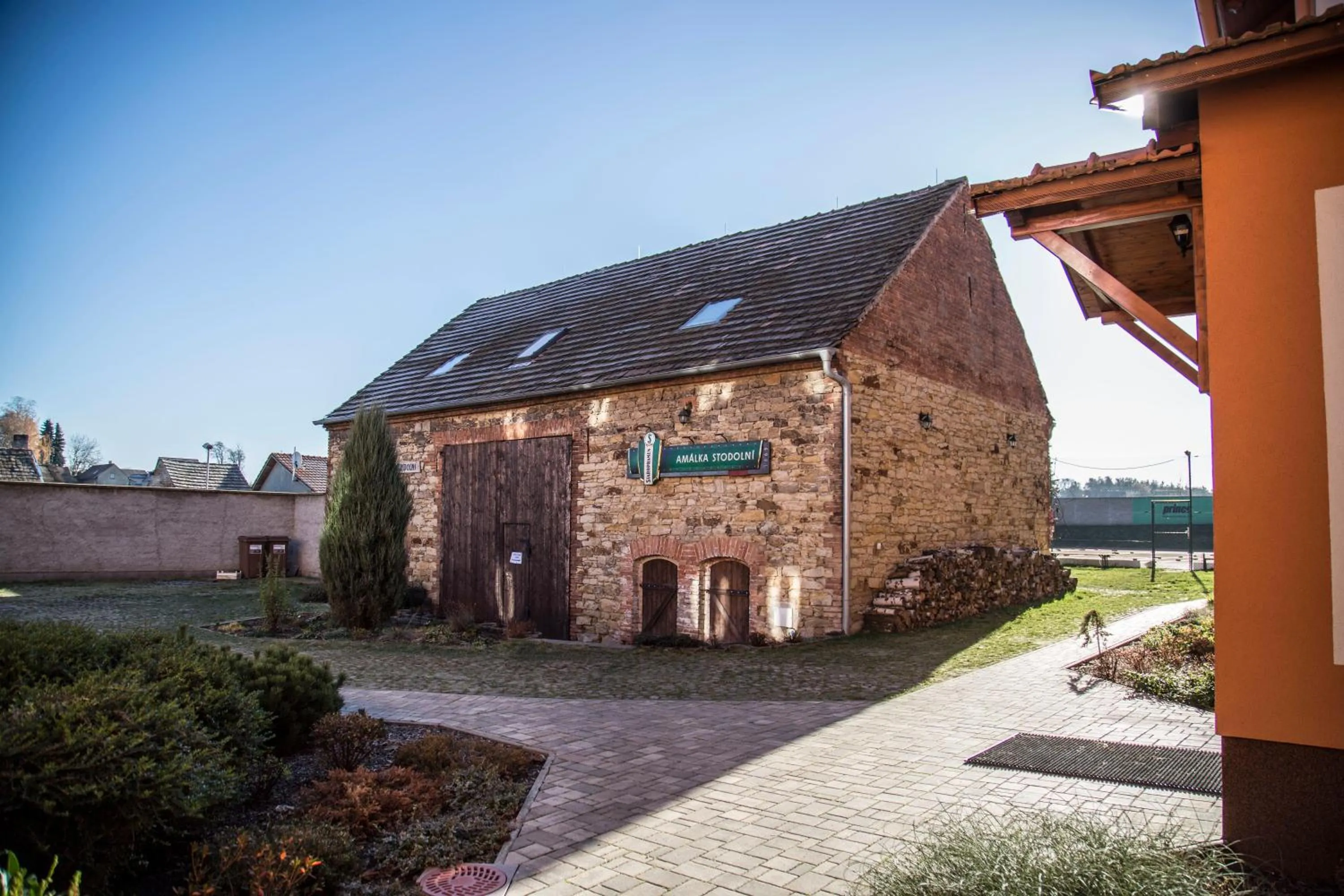 Area and facilities in Amálka u Řípu