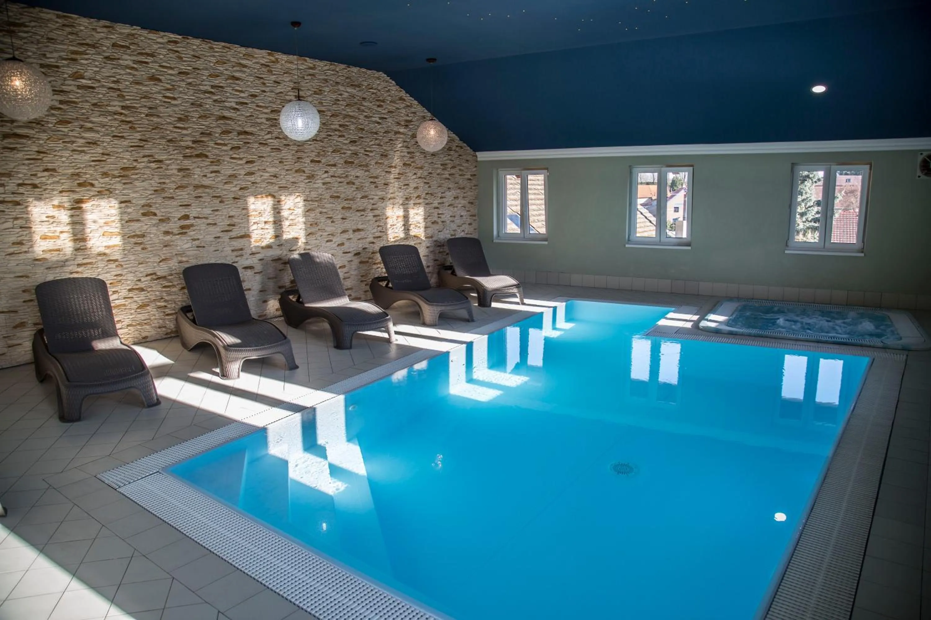 Swimming pool in Amálka u Řípu