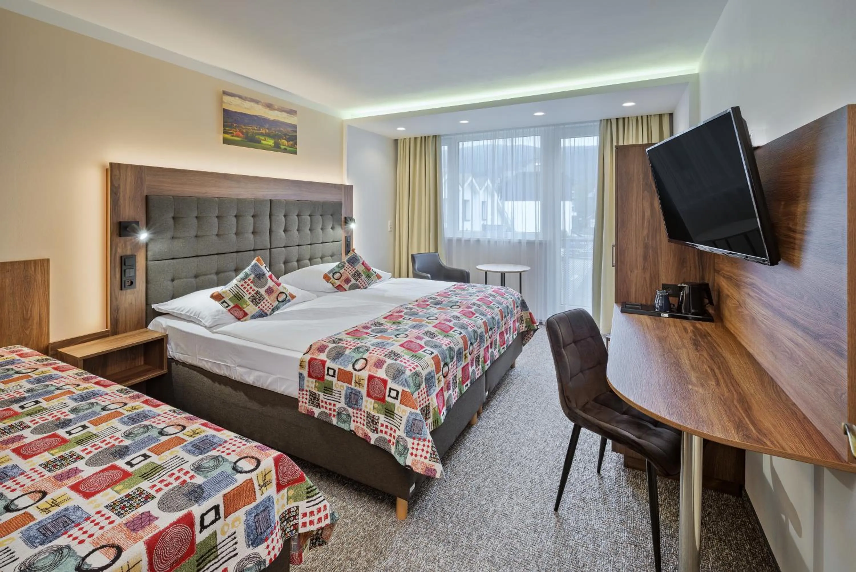 Bedroom, Bed in Wellness Hotel Astra