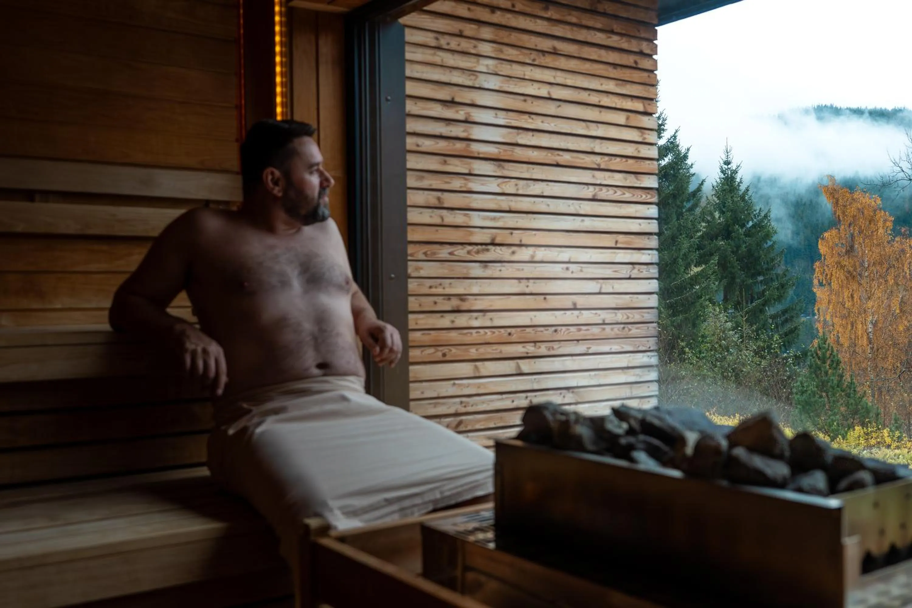 Sauna in Wellness Hotel Astra