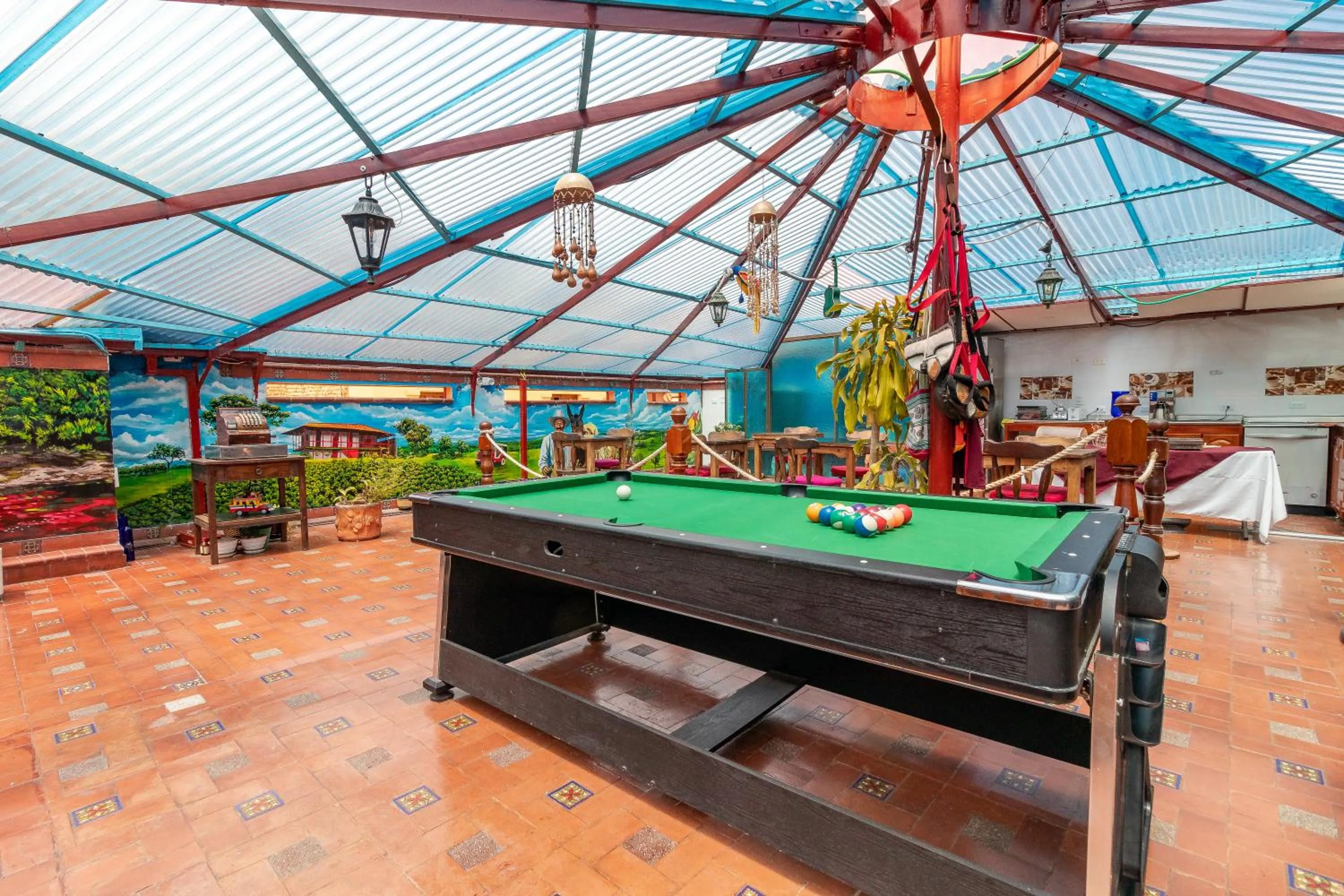 Billiard in Casa Candilejas