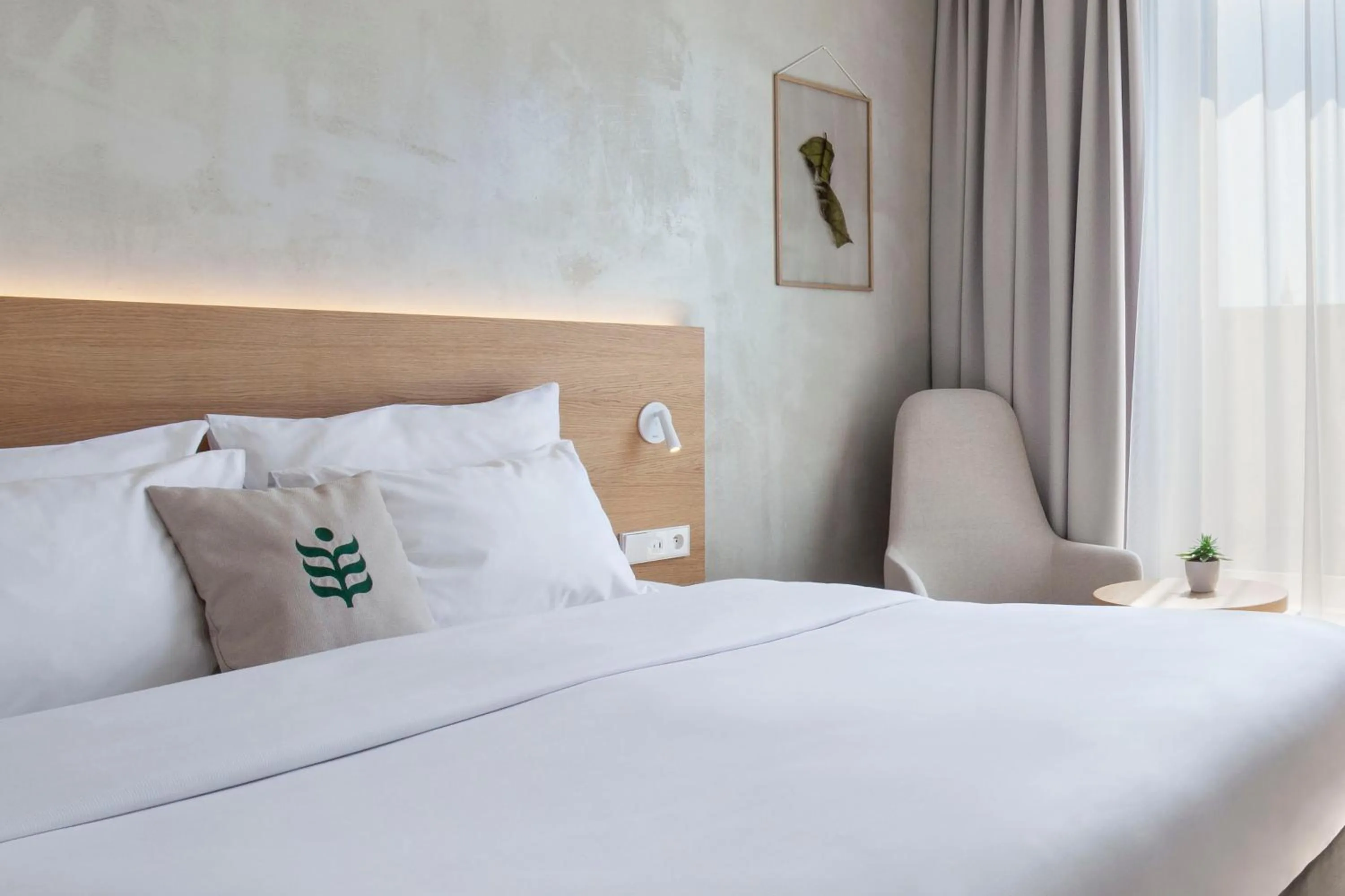 Bed in Botanique Hotel Prague