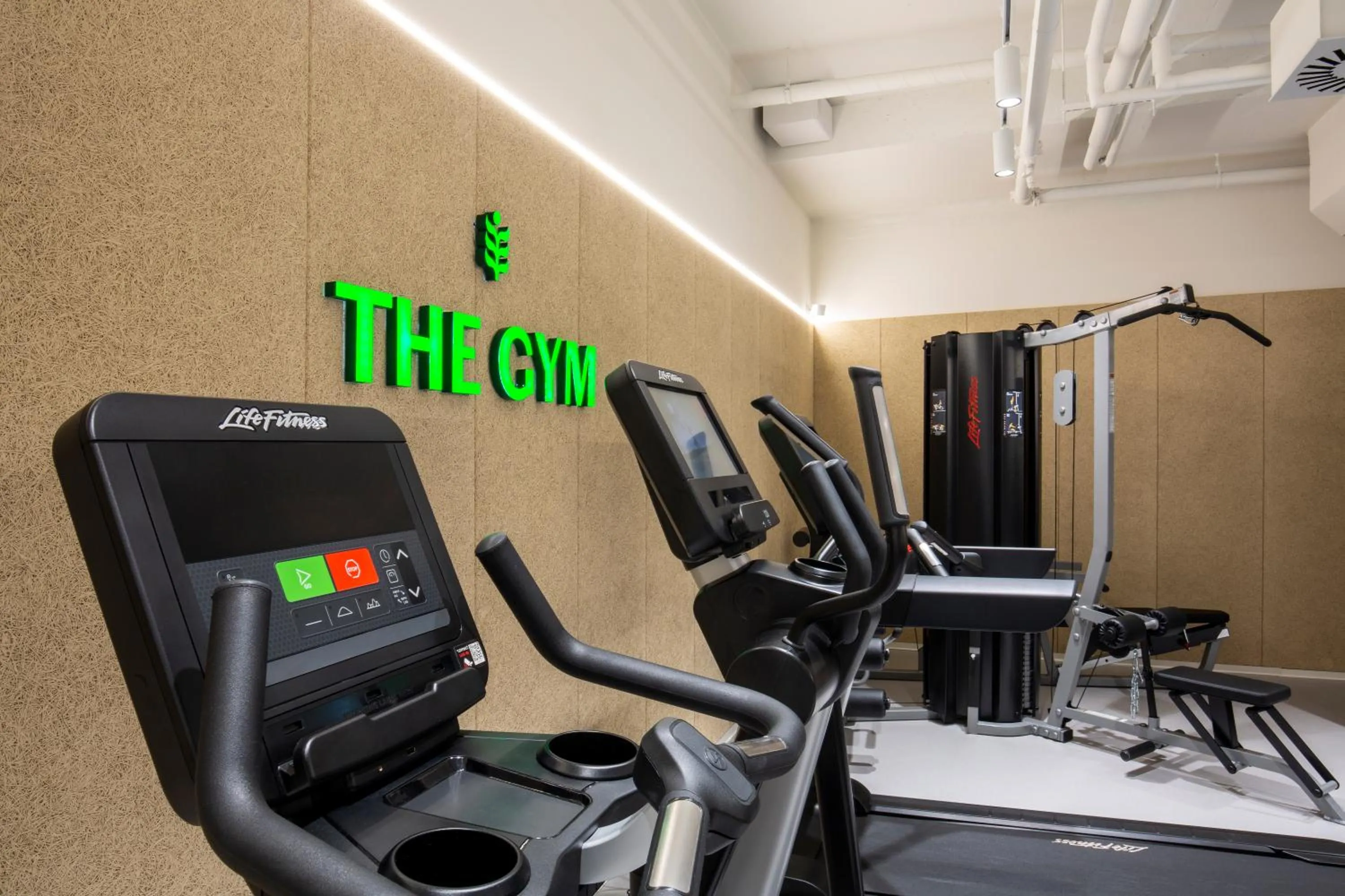 Fitness centre/facilities in Botanique Hotel Prague