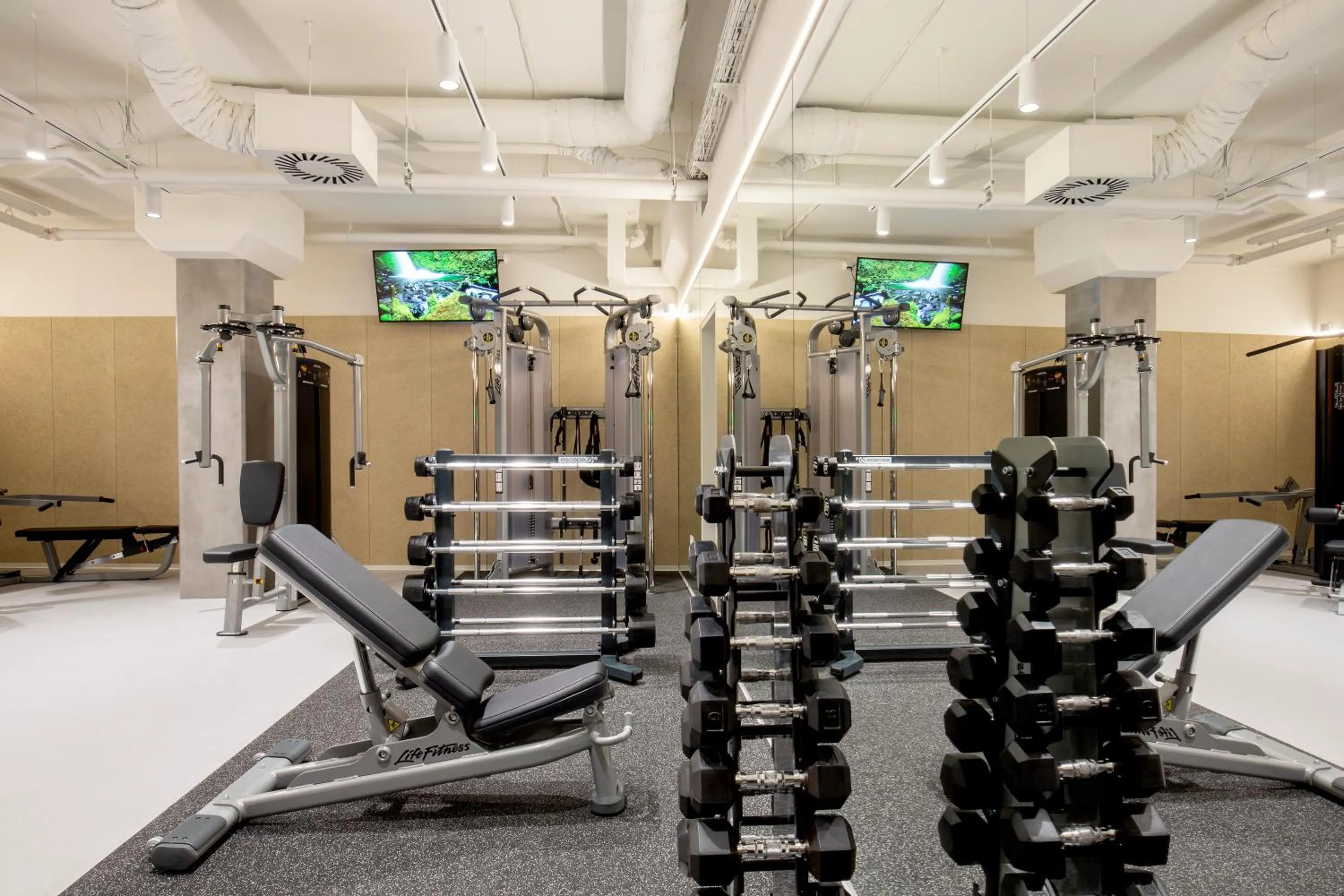 Fitness centre/facilities in Botanique Hotel Prague