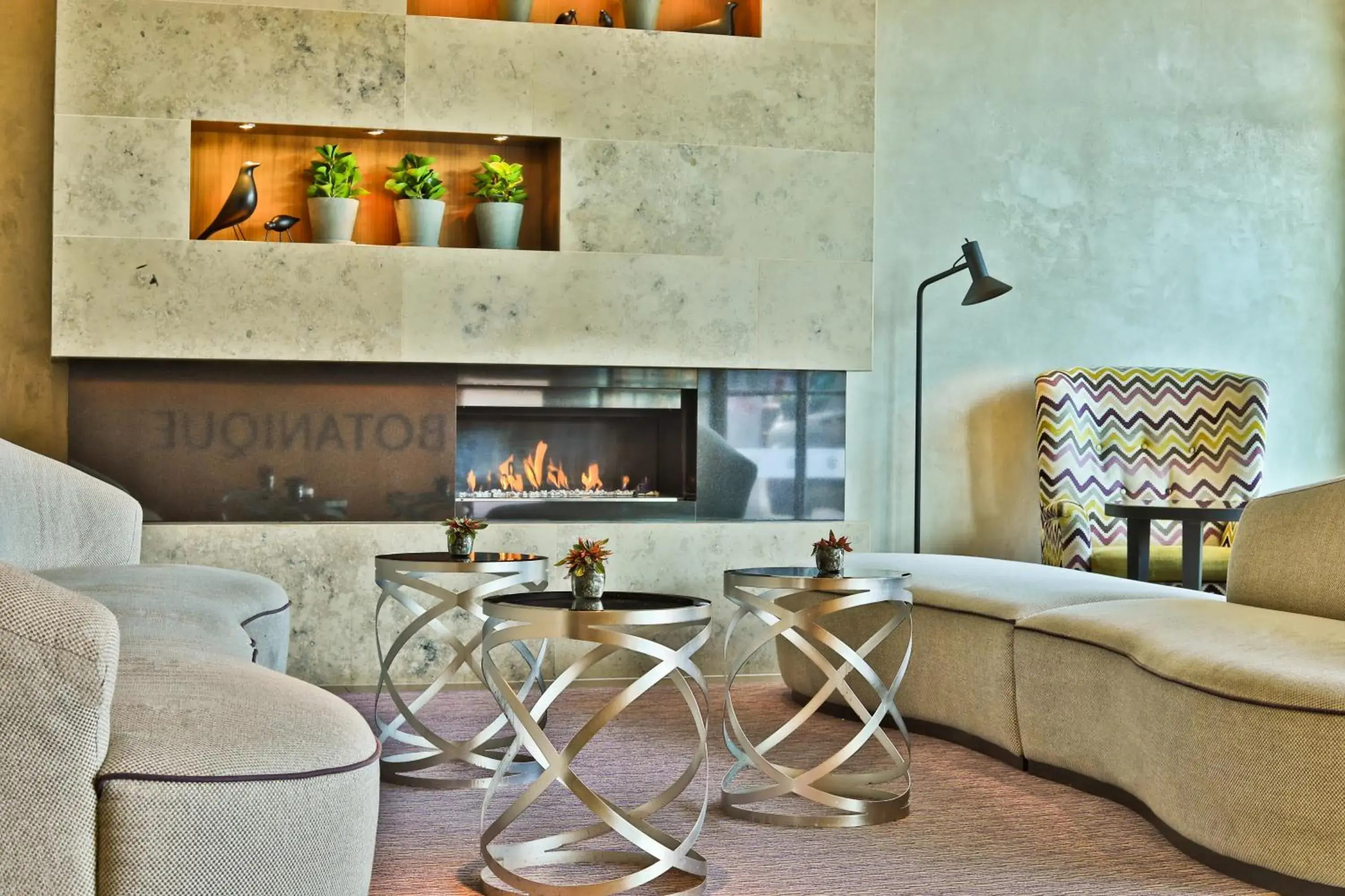 Living room in Botanique Hotel Prague Living room in Botanique Hotel Prague