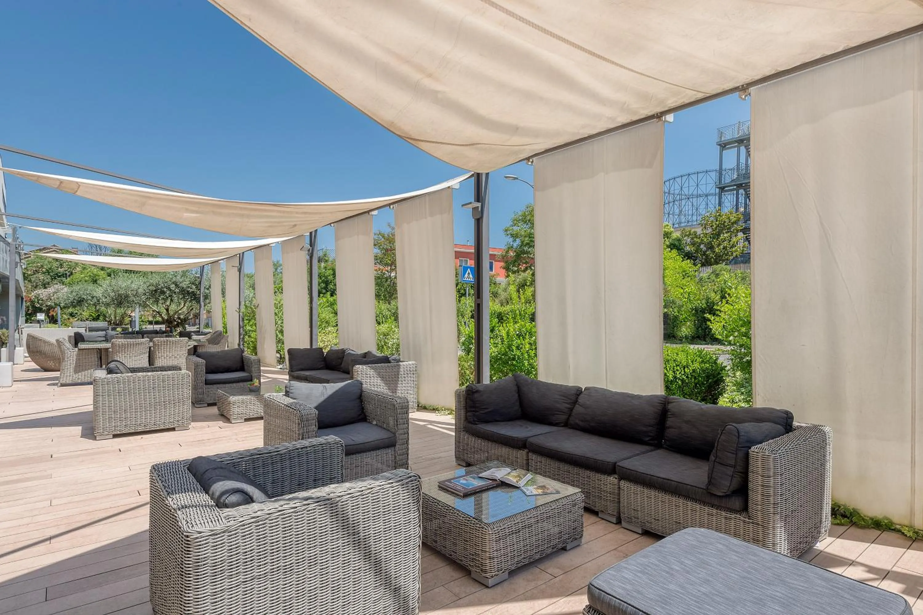 Balcony/Terrace in H10 Roma Città