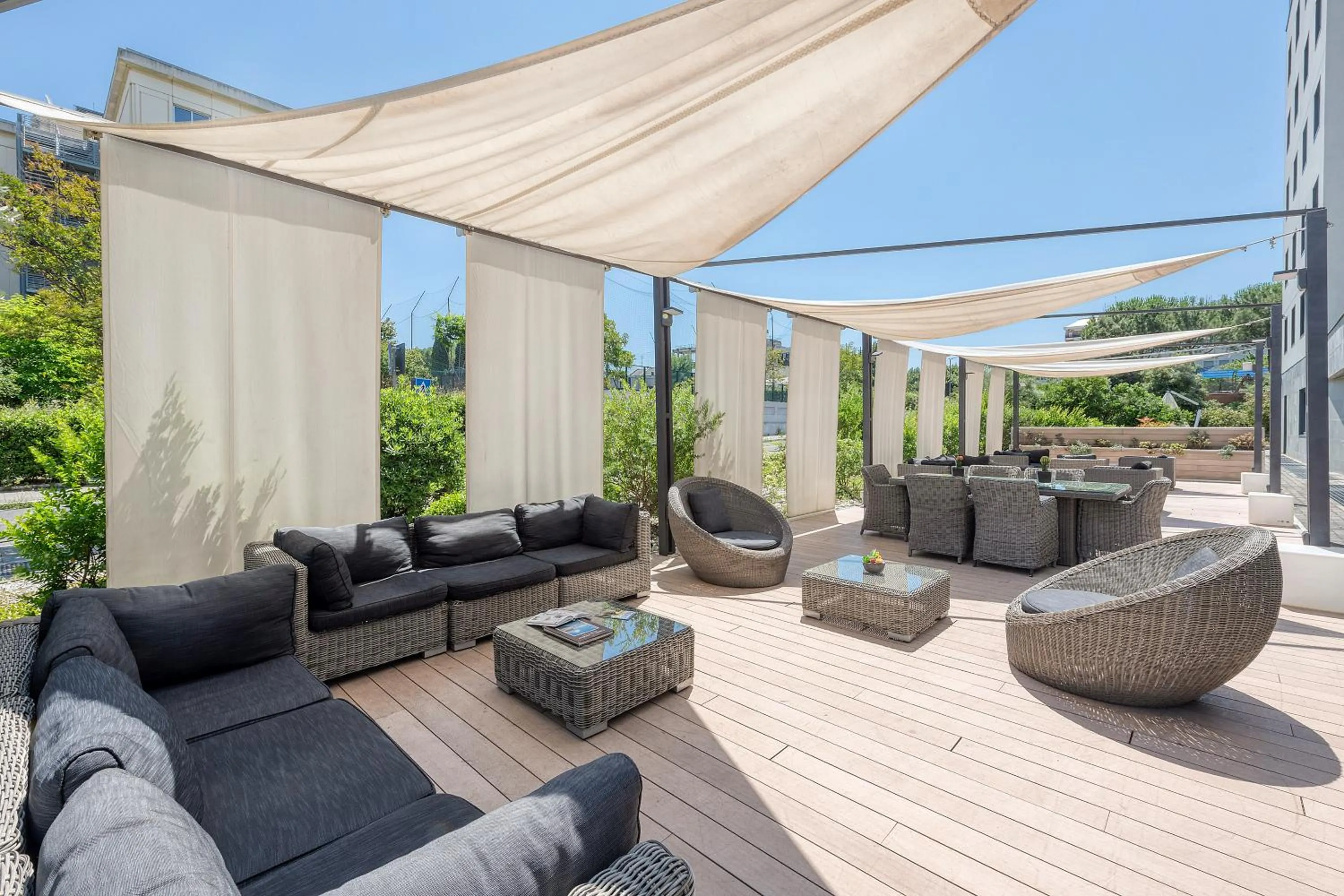 Balcony/Terrace in H10 Roma Città