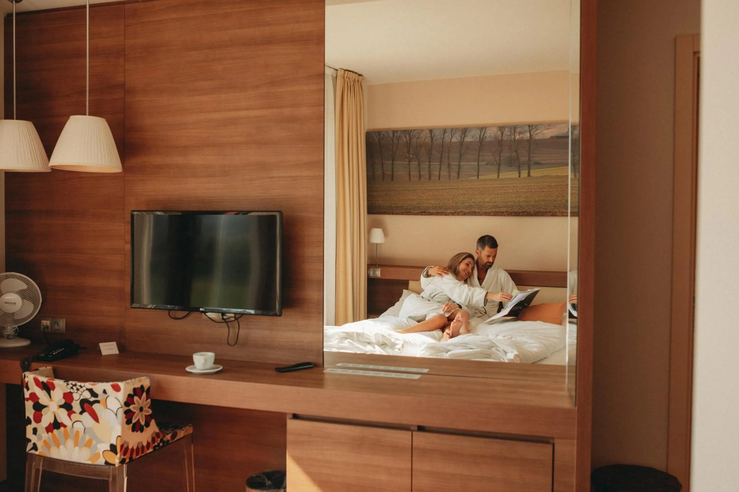 Bed in Grund Resort Golf and Ski