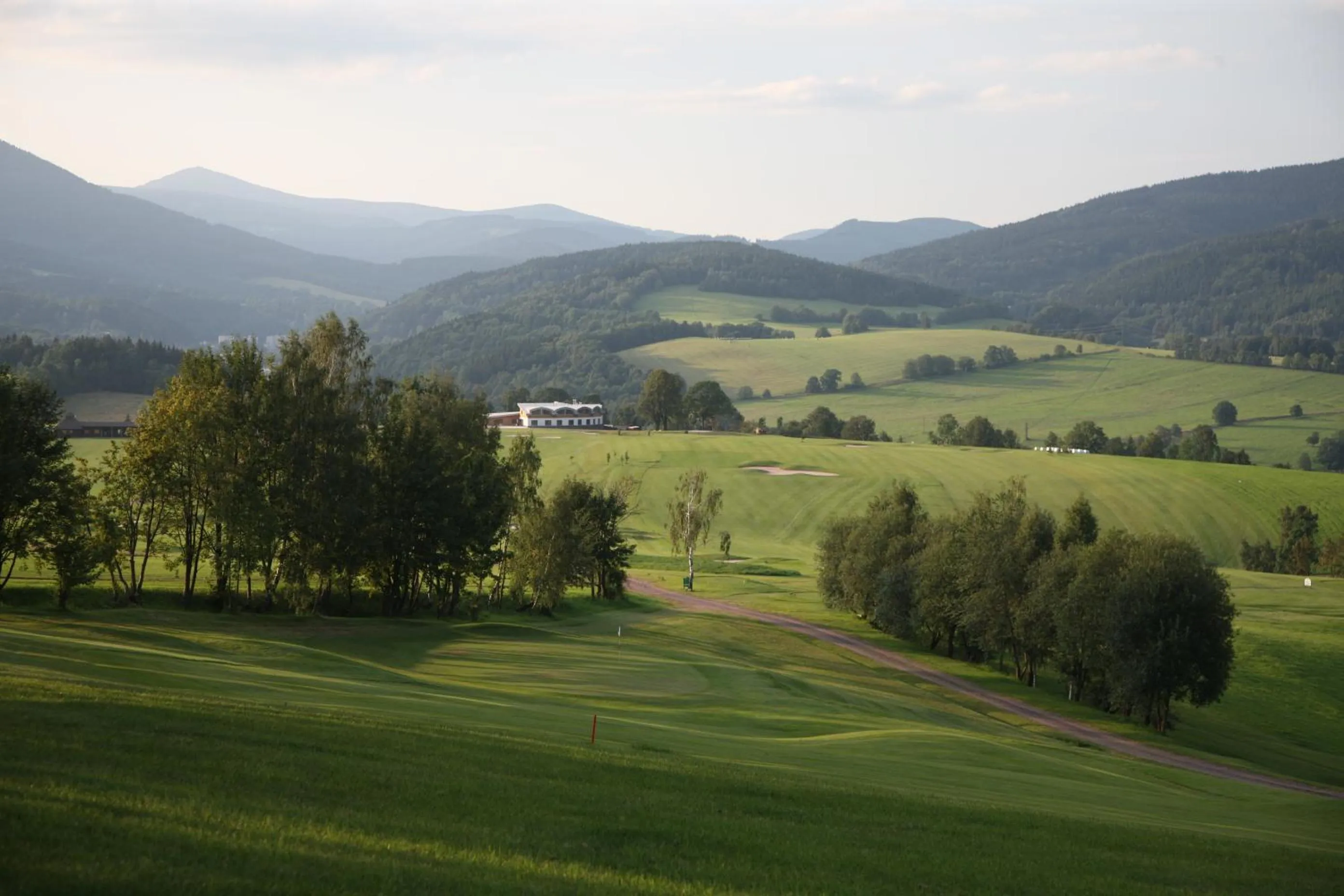 Bird's eye view in Grund Resort Golf and Ski