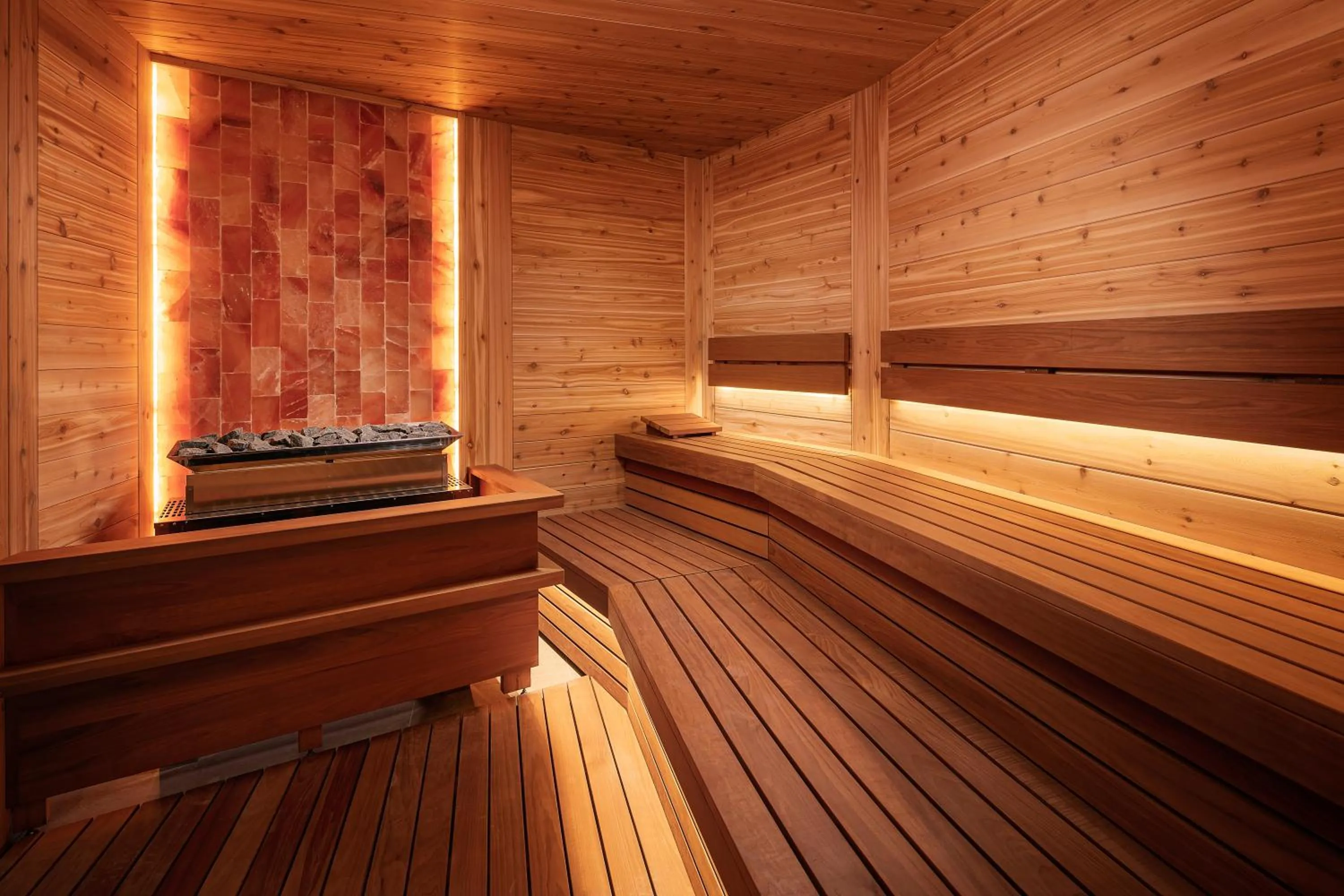 Sauna in Grund Resort Golf and Ski