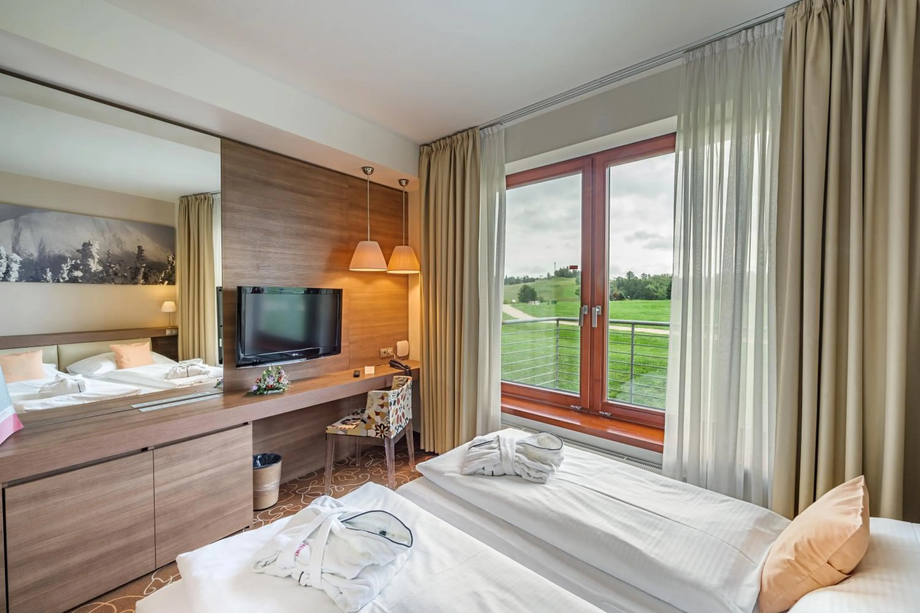 Bed in Grund Resort Golf and Ski