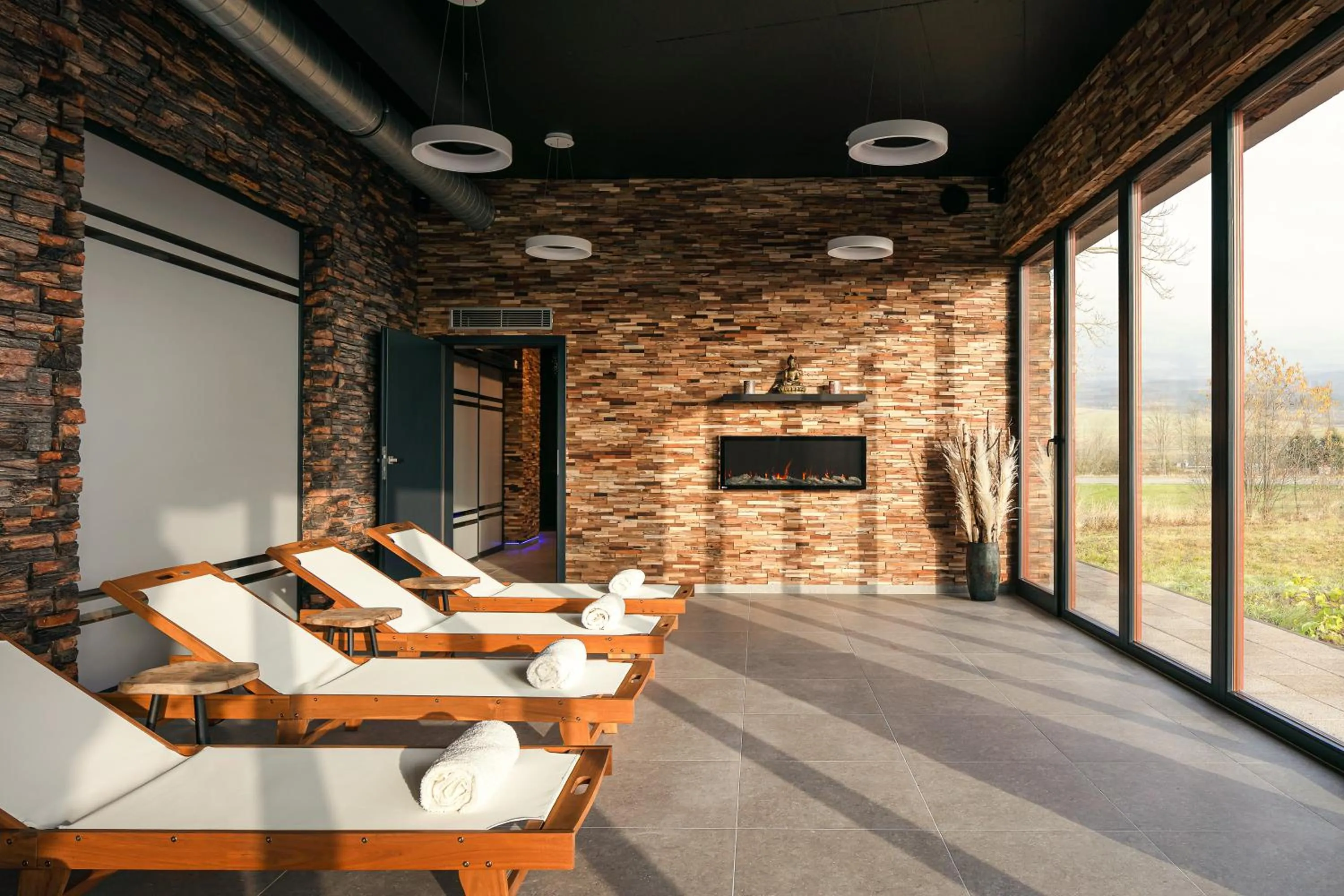 Spa and wellness centre/facilities in Grund Resort Golf and Ski