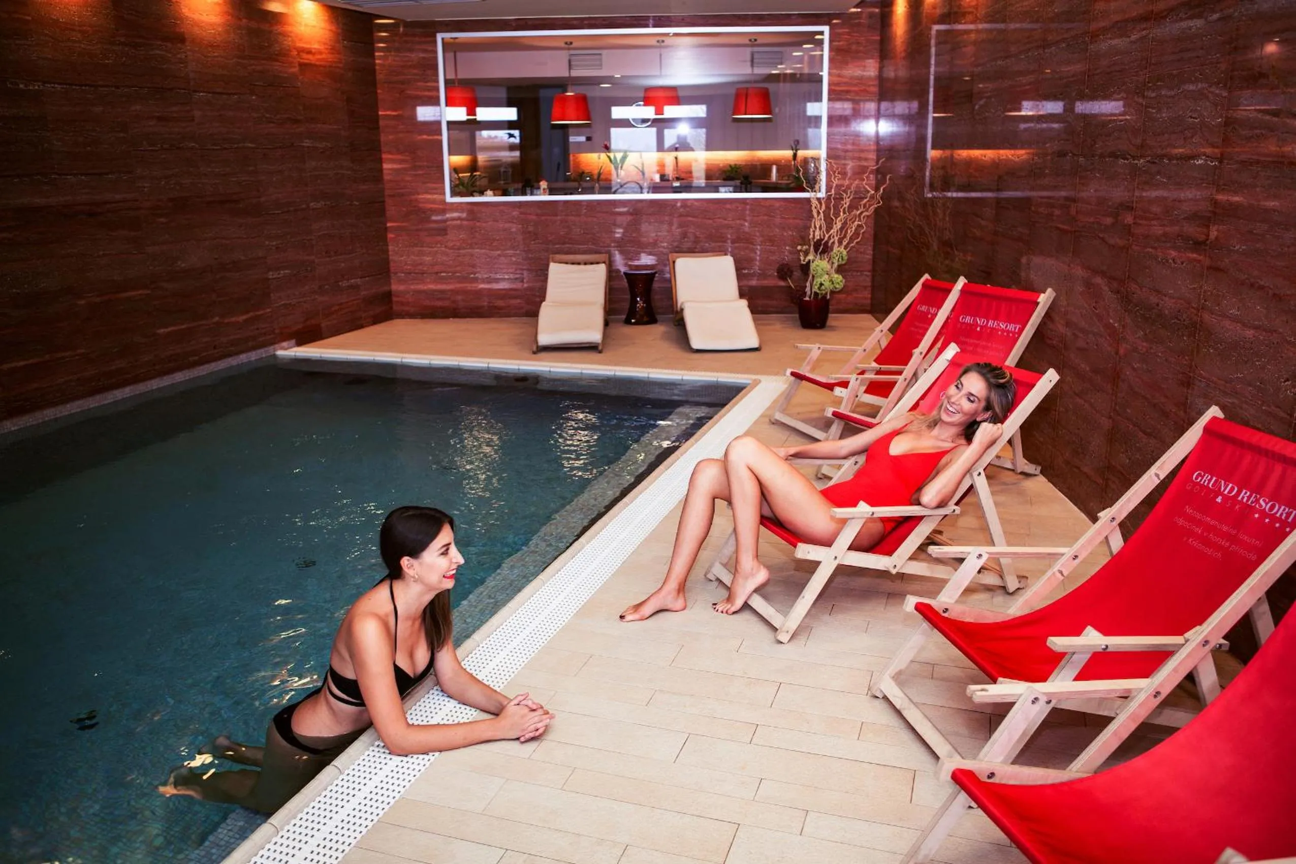 Public Bath in Grund Resort Golf and Ski