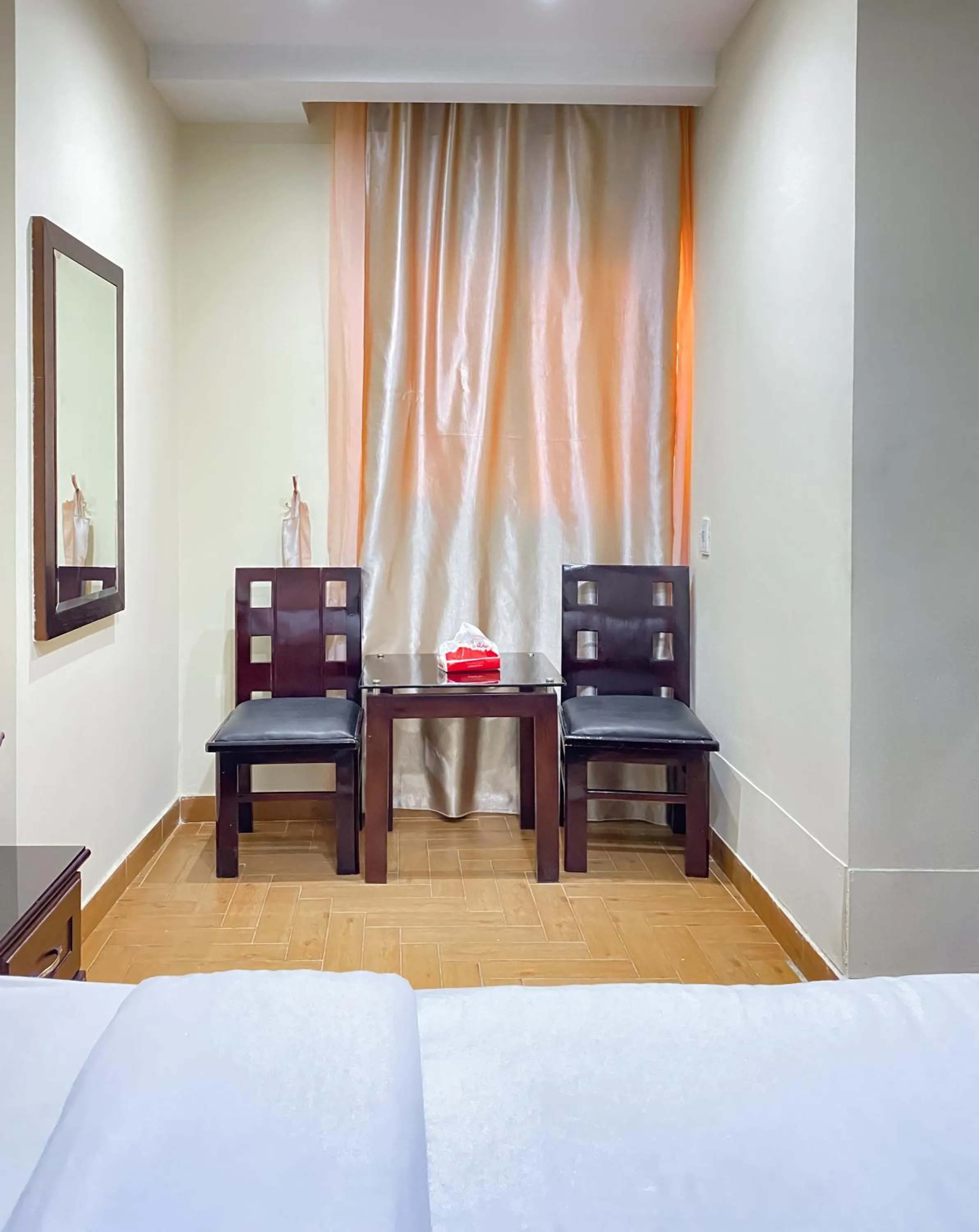 Bed in Best View Pyramids Hotel