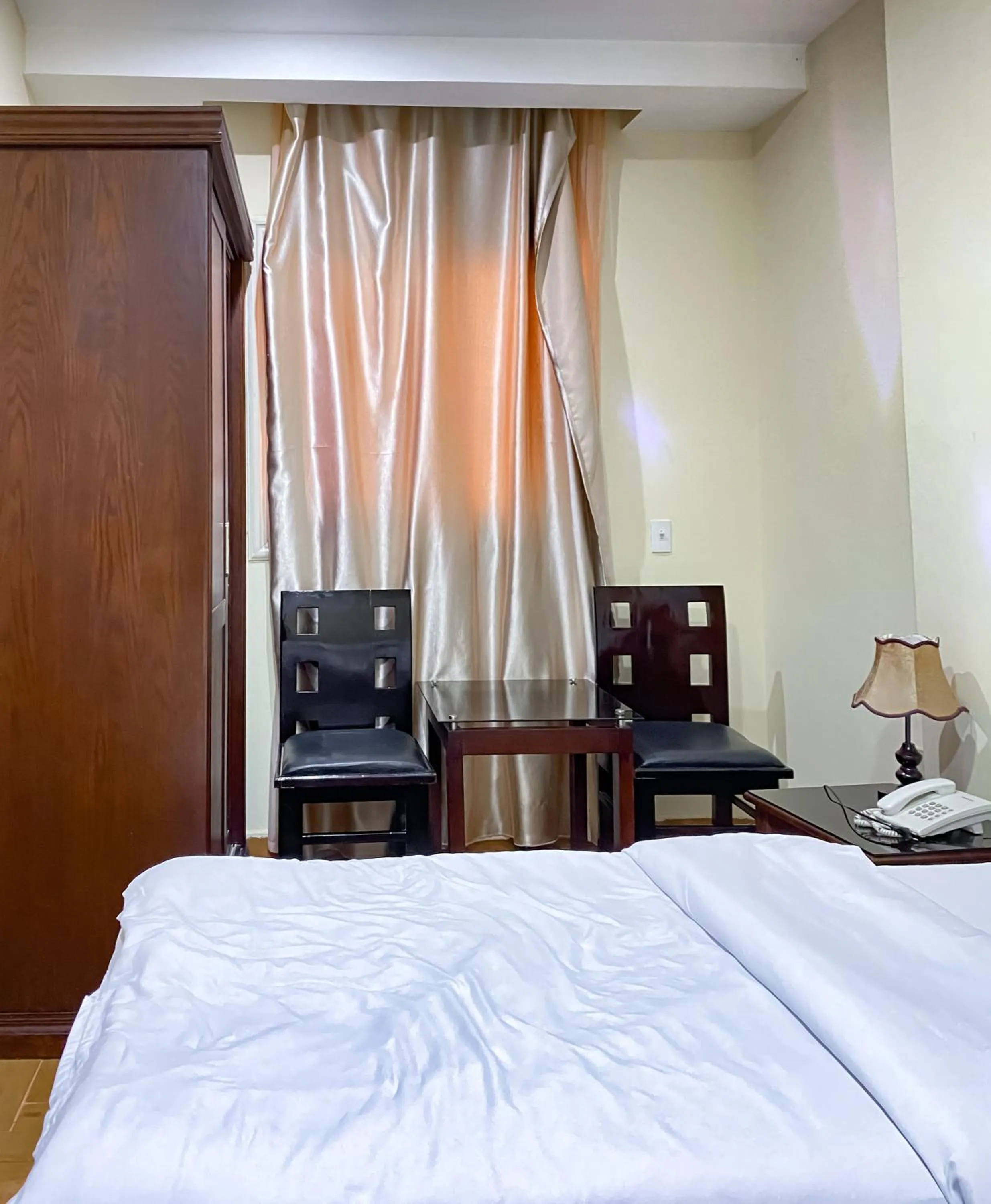 Bed in Best View Pyramids Hotel