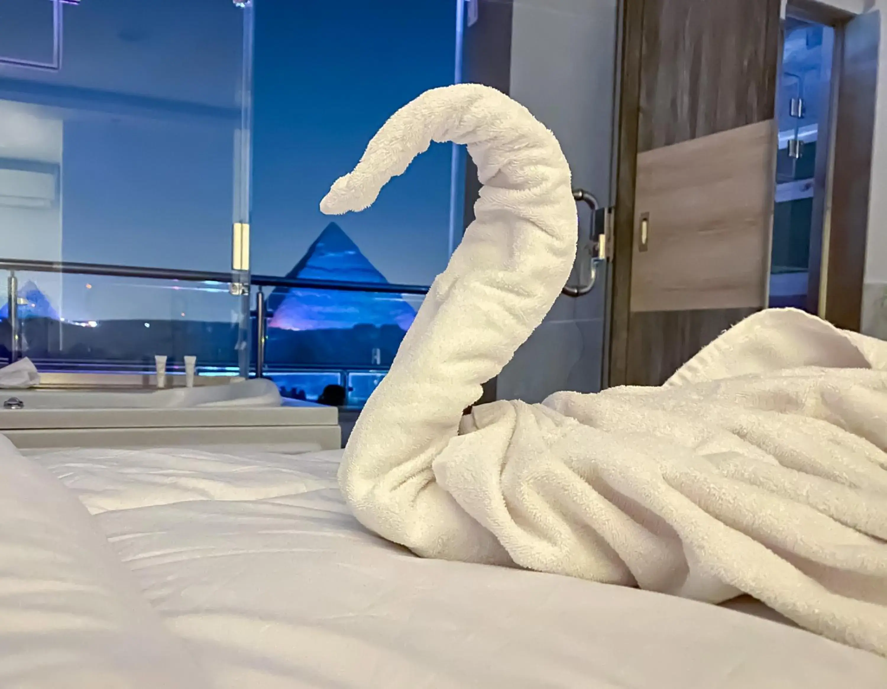 Bed in Best View Pyramids Hotel Bed in Best View Pyramids Hotel