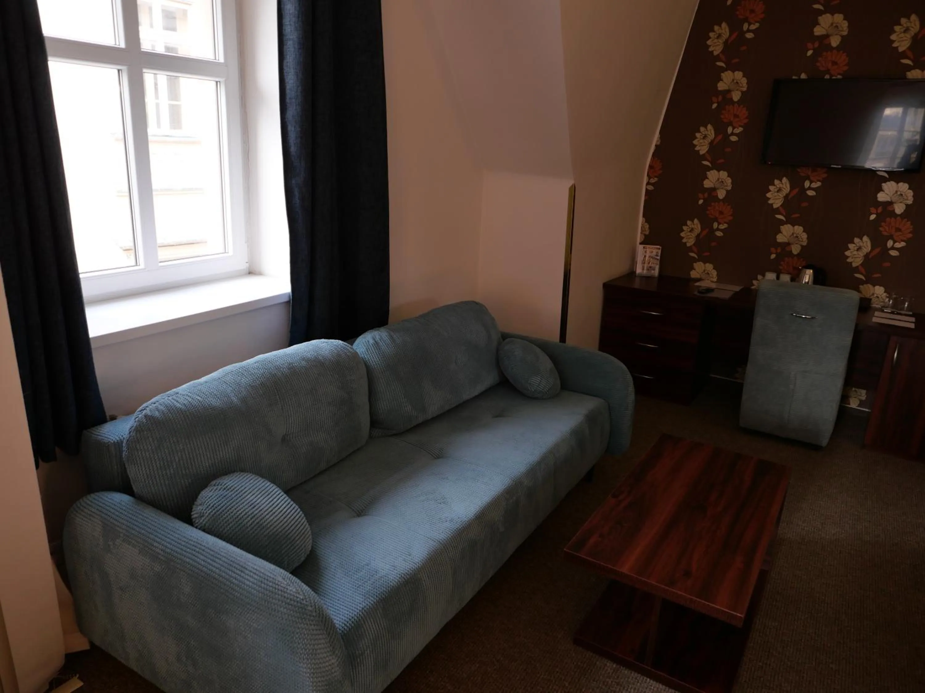 Seating area in Hotel Radnice