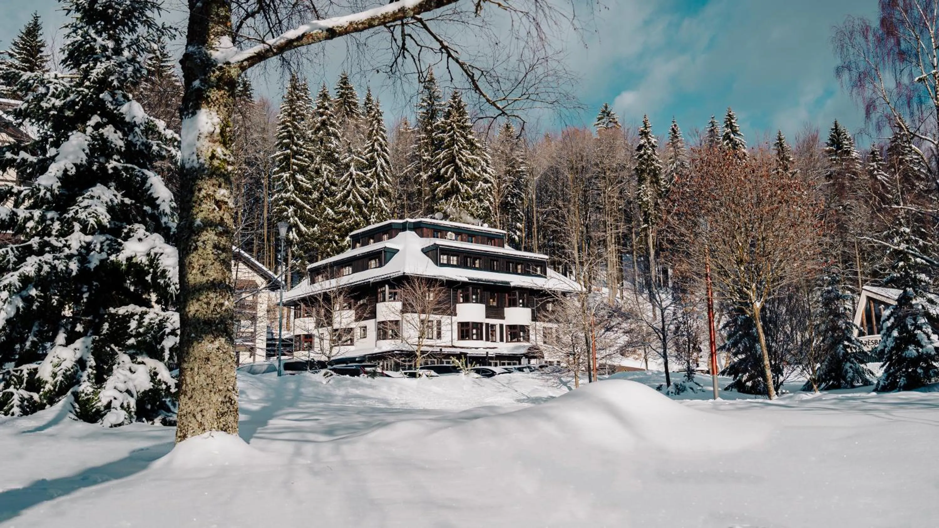 Property building in Boutique Hotel Soyka