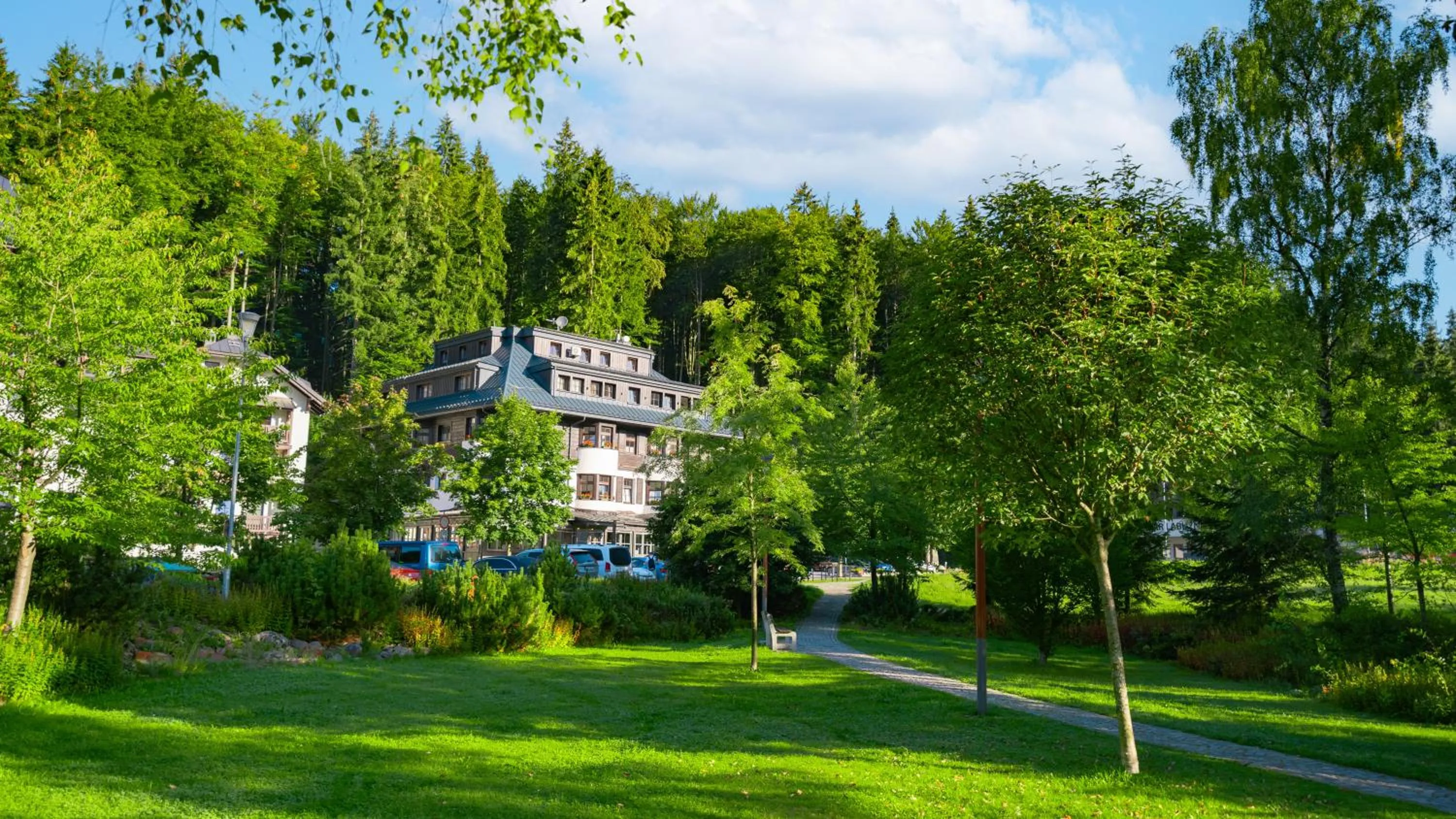 Property building in Boutique Hotel Soyka