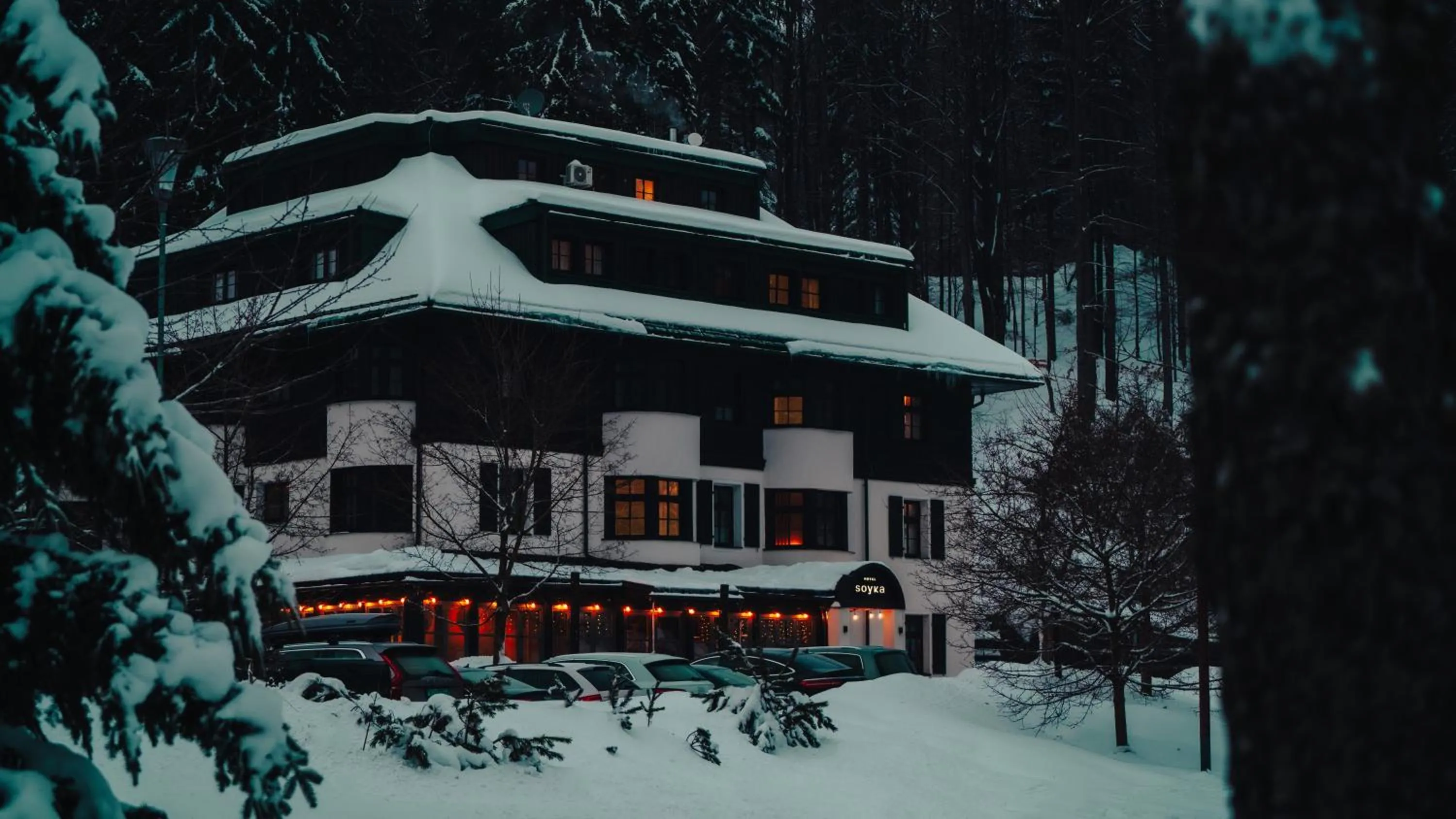 Property building in Boutique Hotel Soyka