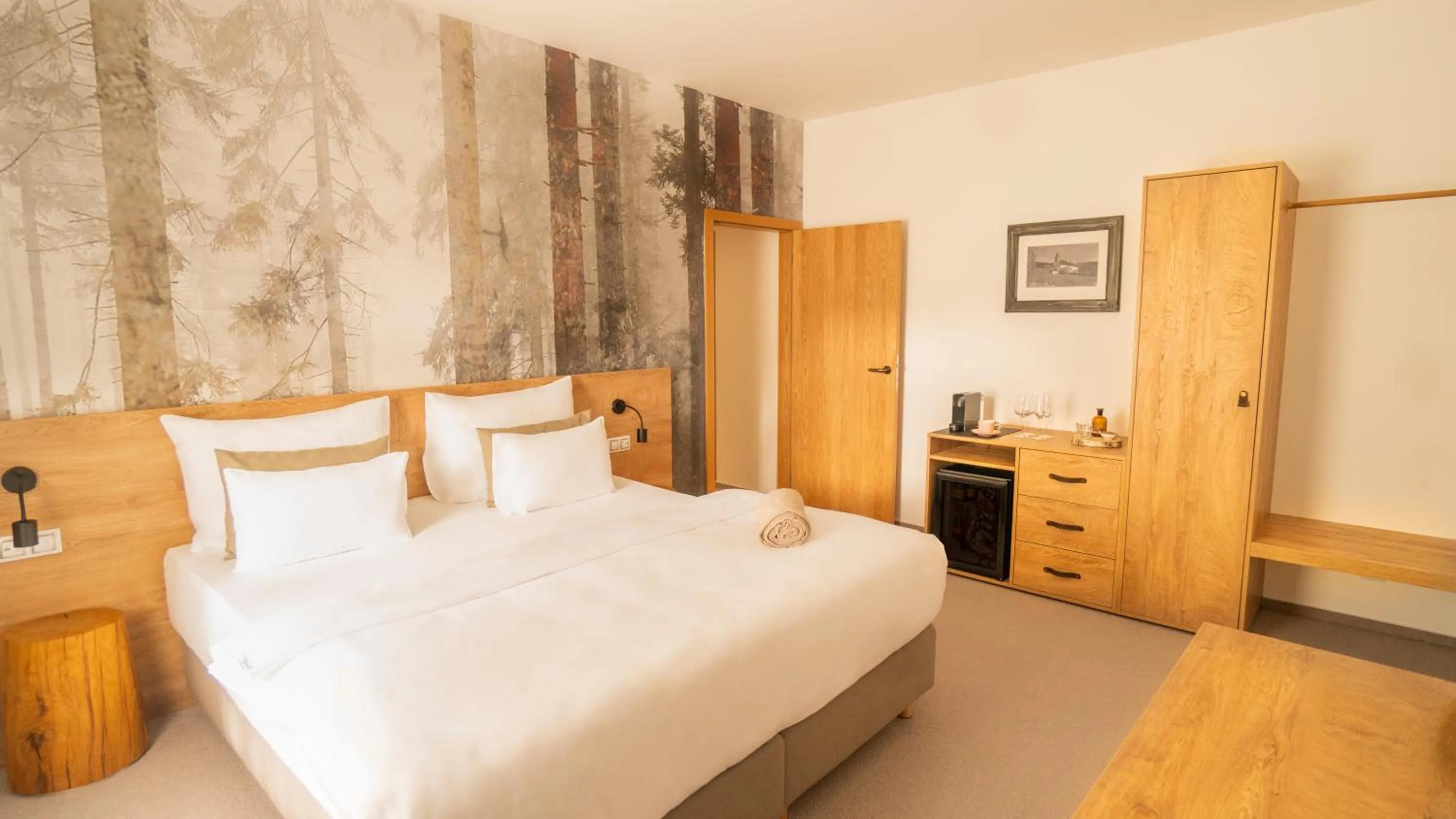 Bed in Boutique Hotel Soyka