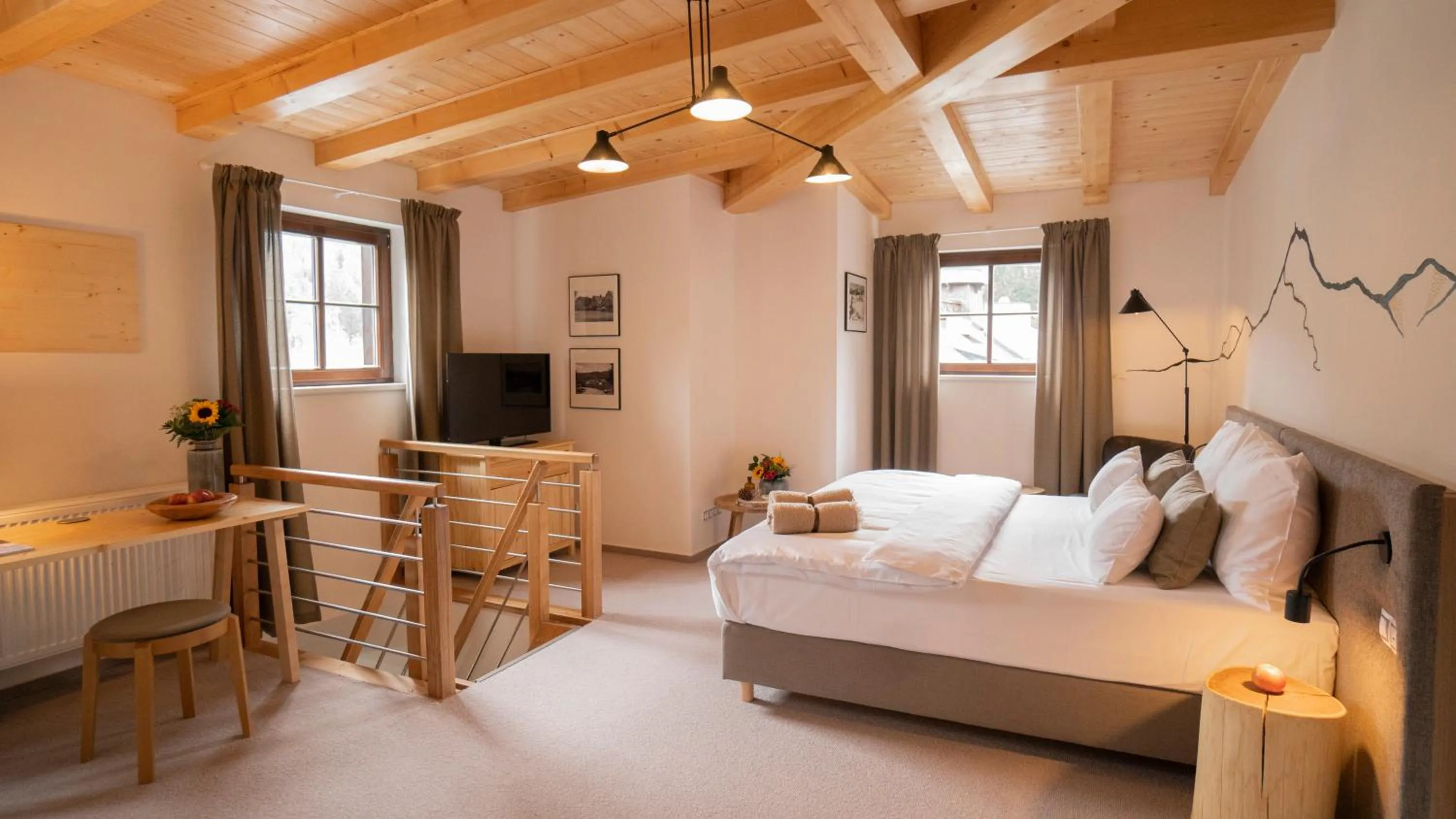 Bed in Boutique Hotel Soyka