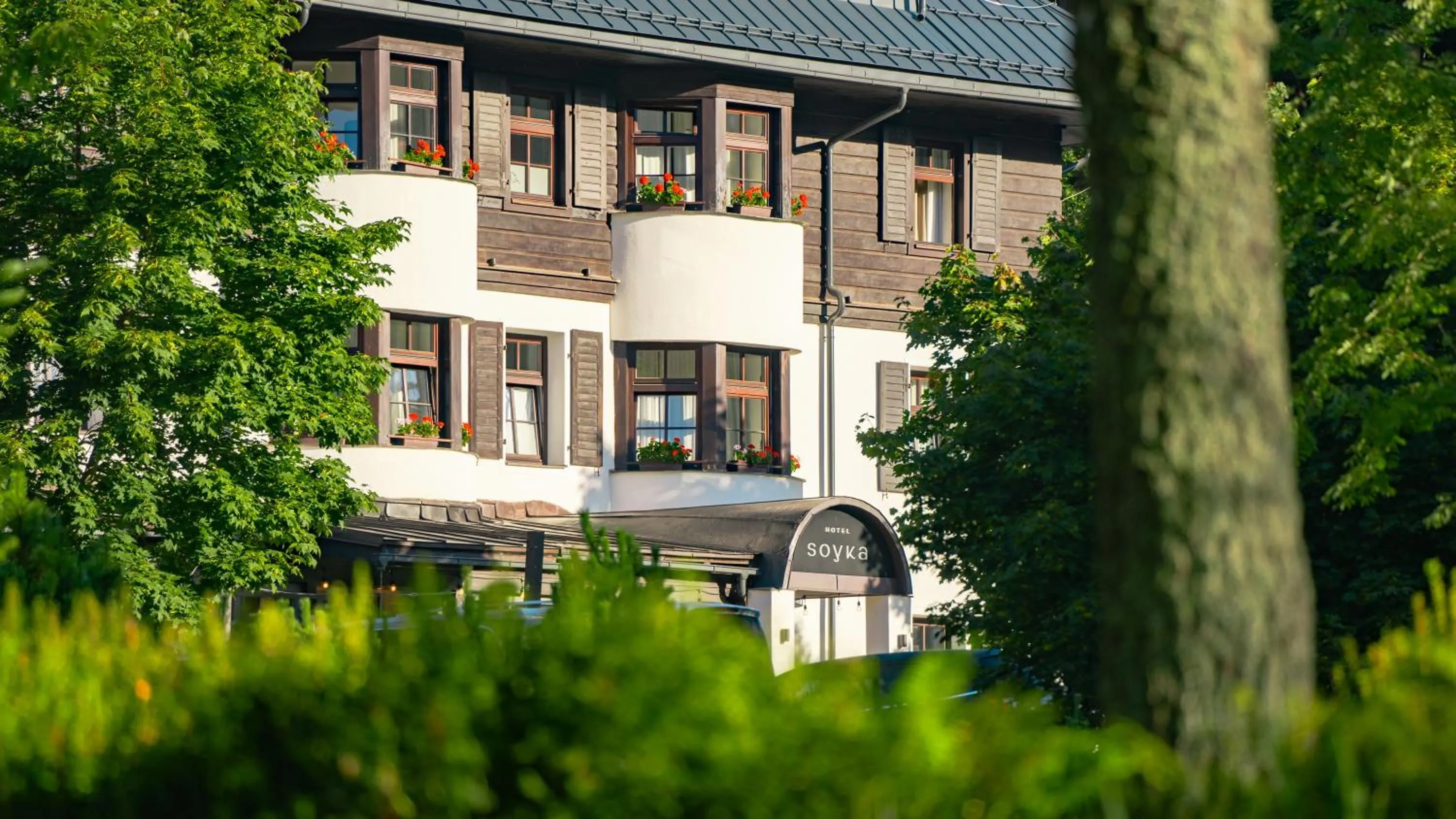 Property building in Boutique Hotel Soyka