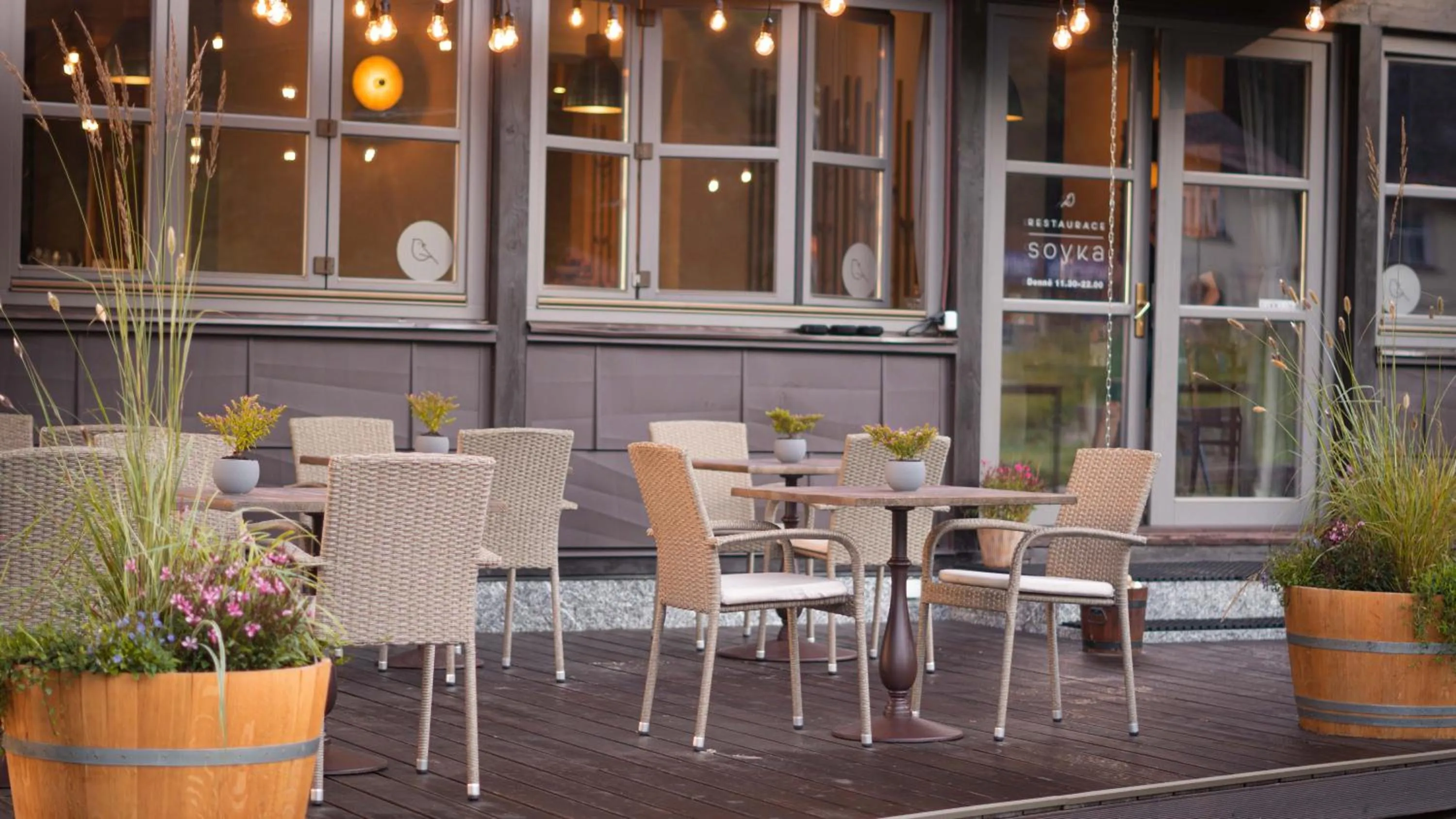 Restaurant/places to eat in Boutique Hotel Soyka